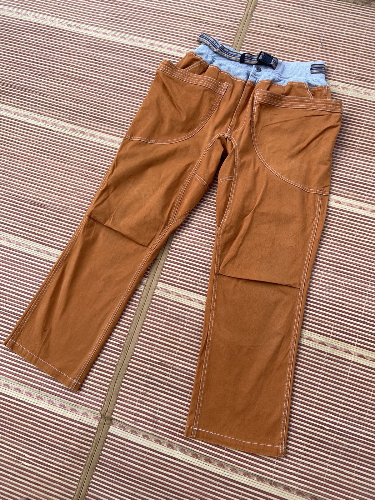 image of Go Slow Caravan Side Pocket Ankle Pant in Brown, Men's (Size 32)