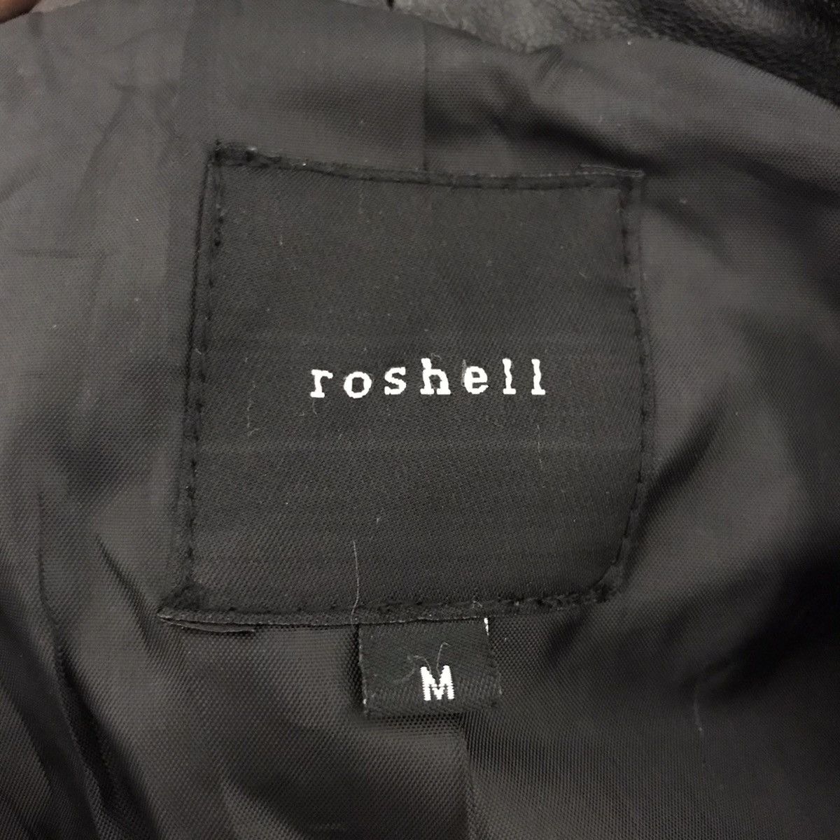 Japanese Brand ROSHELL Leather Perfecto Japanese Brand Motorcycle Jacket Size US M / EU 48-50 / 2 - 3 Thumbnail