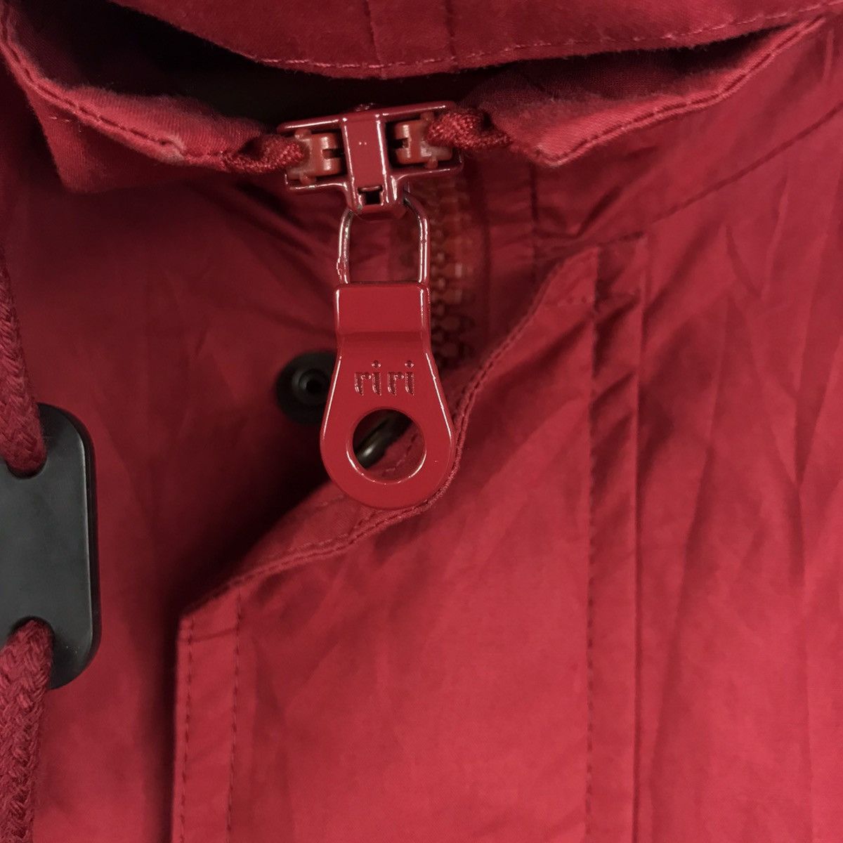 Faconnable FACONNABLE Big Print Back Hit Red Hooded Parka Jacket Size US M / EU 48-50 / 2 - 5 Thumbnail