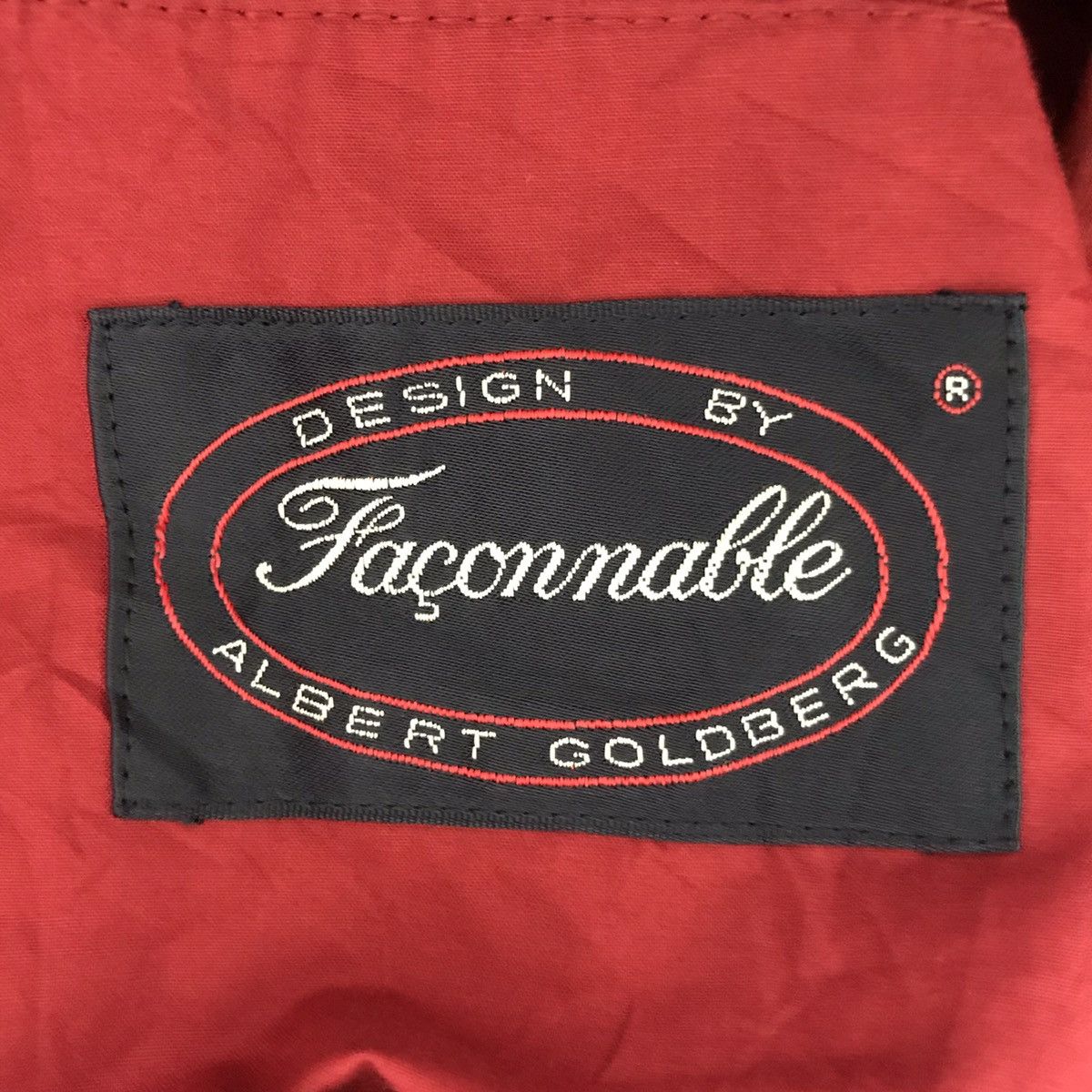 Faconnable FACONNABLE Big Print Back Hit Red Hooded Parka Jacket Size US M / EU 48-50 / 2 - 8 Thumbnail