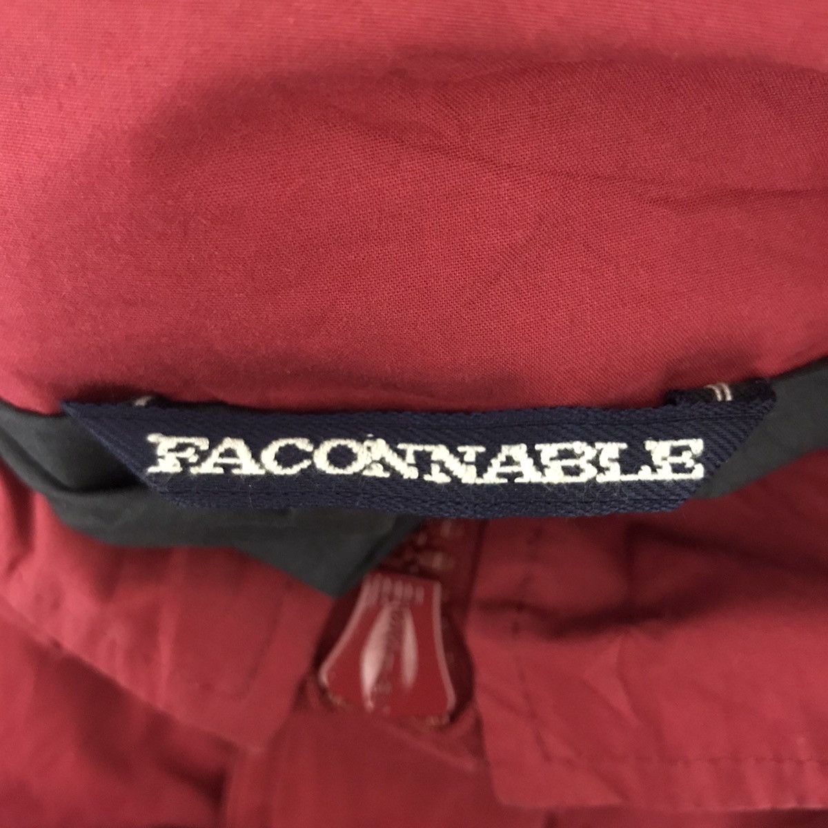 Faconnable FACONNABLE Big Print Back Hit Red Hooded Parka Jacket Size US M / EU 48-50 / 2 - 7 Thumbnail