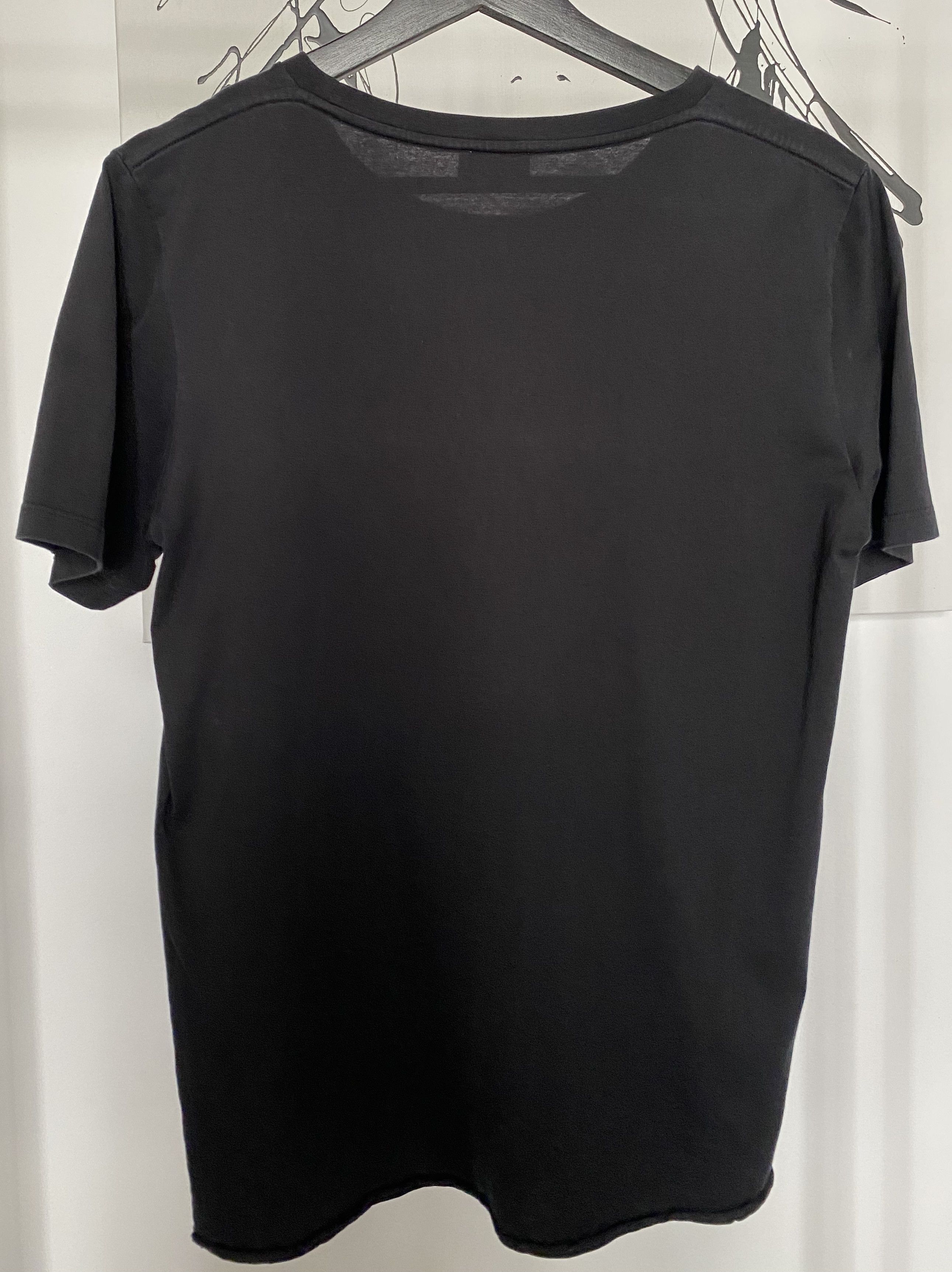 Tシャツ・カットソー SAINT LAURENT 'Saint Laurent rive gauche' T-shirt Black Saint Laurent Paris Saint Laurent Rive gauche logo t shirt