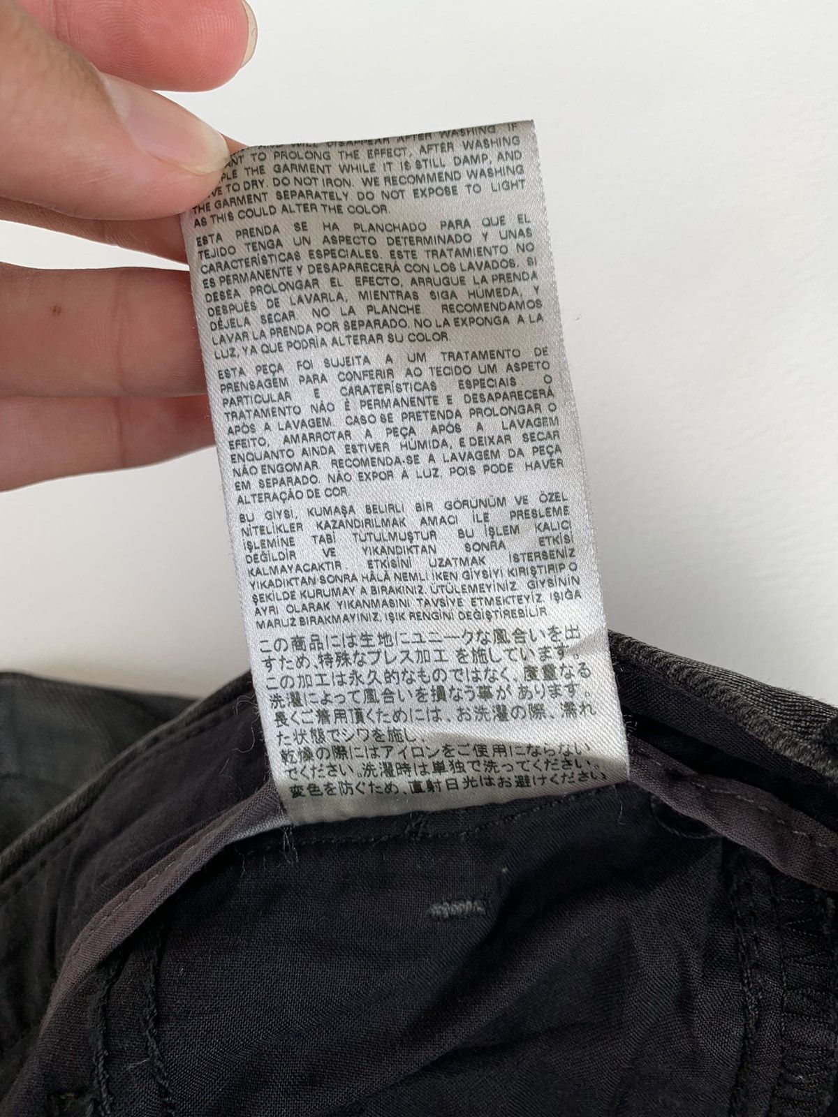Designer × Diesel × Vintage Diesel Waxed Denim Jeans Size US 28 / EU 44 - 8 Thumbnail