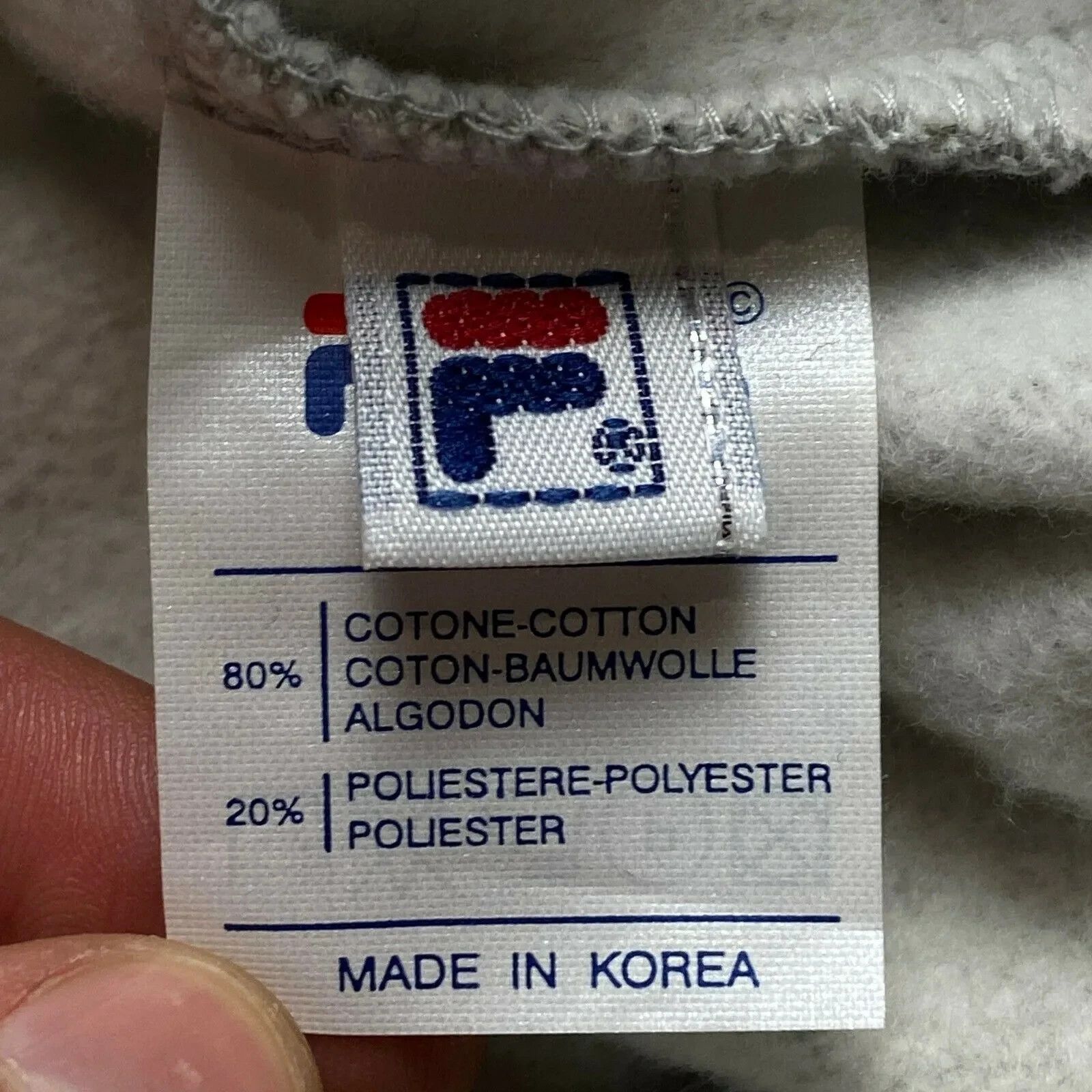 Fila × Vintage Mens Sweatshirt Fila Vintage Big Logo Size M Size US M / EU 48-50 / 2 - 5 Thumbnail