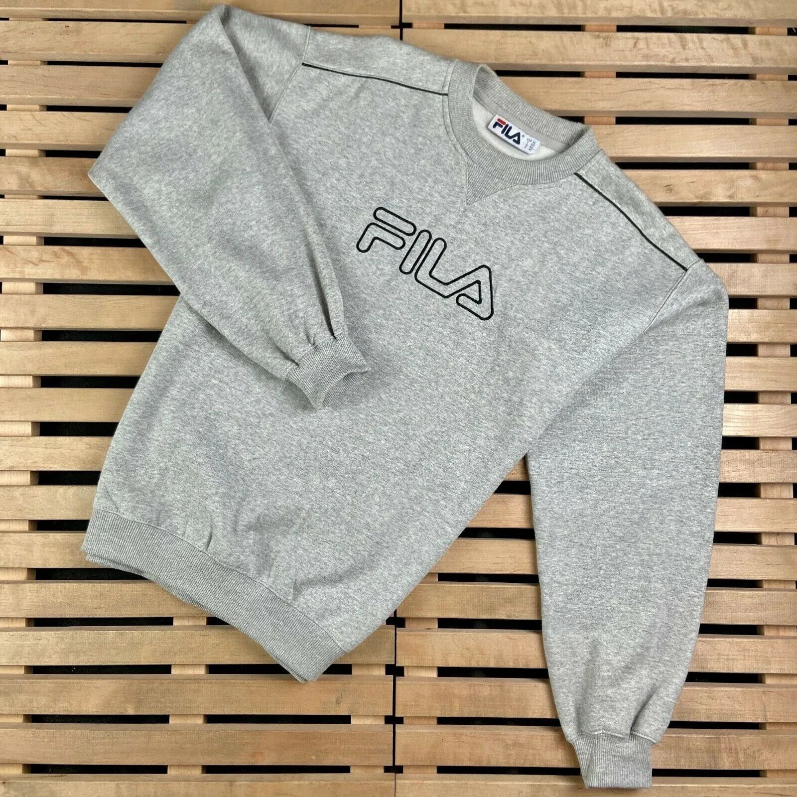 Fila × Vintage Mens Sweatshirt Fila Vintage Big Logo Size M Size US M / EU 48-50 / 2 - 1 Thumbnail