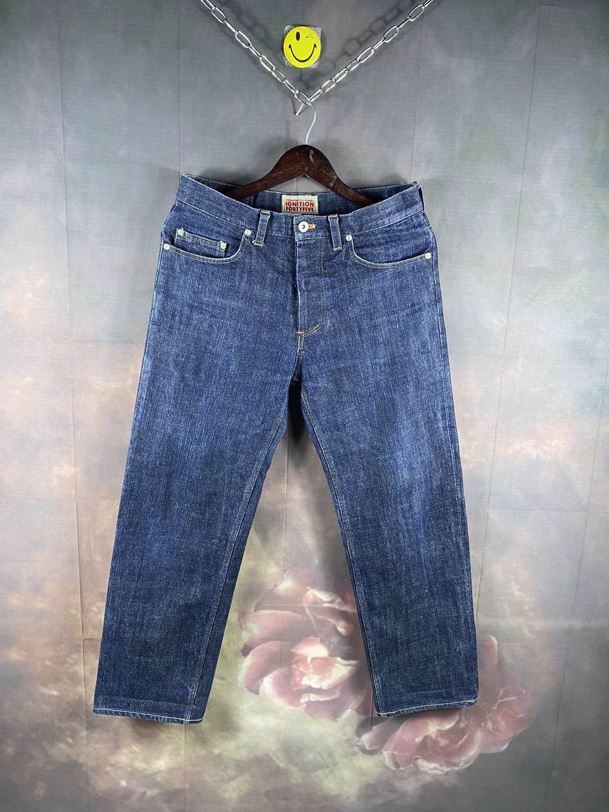 45rpm × Japanese Brand × Vintage Vintage 45RPM Japanese Native Navajo Pocket Denim Jeans Size US 31 - 2 Thumbnail