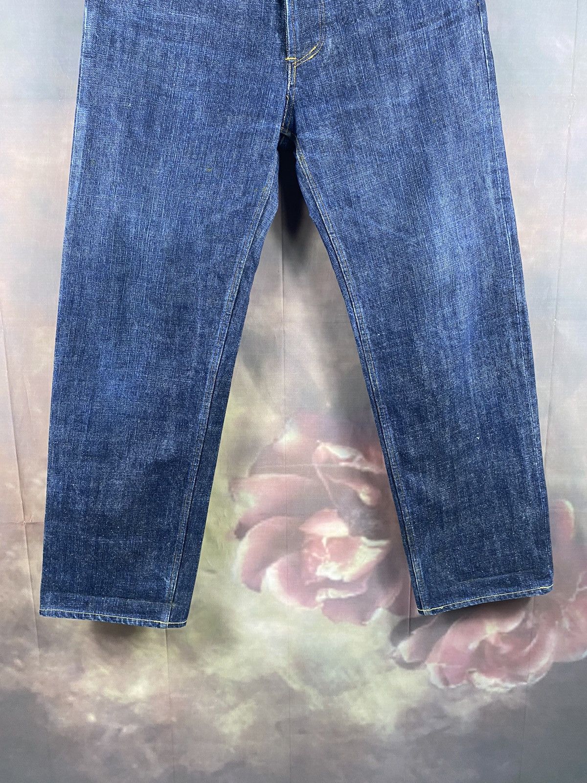 45rpm × Japanese Brand × Vintage Vintage 45RPM Japanese Native Navajo Pocket Denim Jeans Size US 31 - 4 Thumbnail