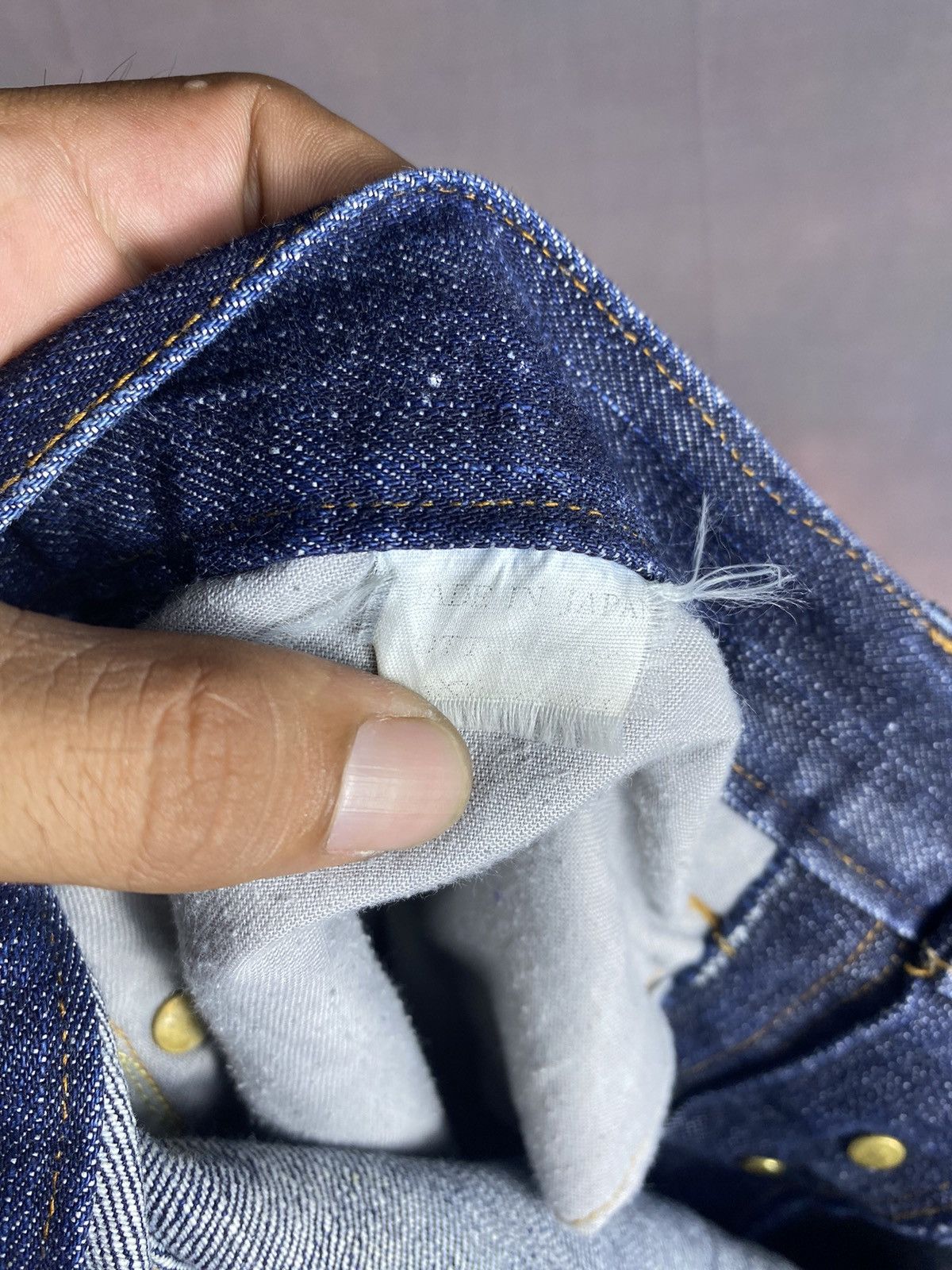 45rpm × Japanese Brand × Vintage Vintage 45RPM Japanese Native Navajo Pocket Denim Jeans Size US 31 - 11 Thumbnail
