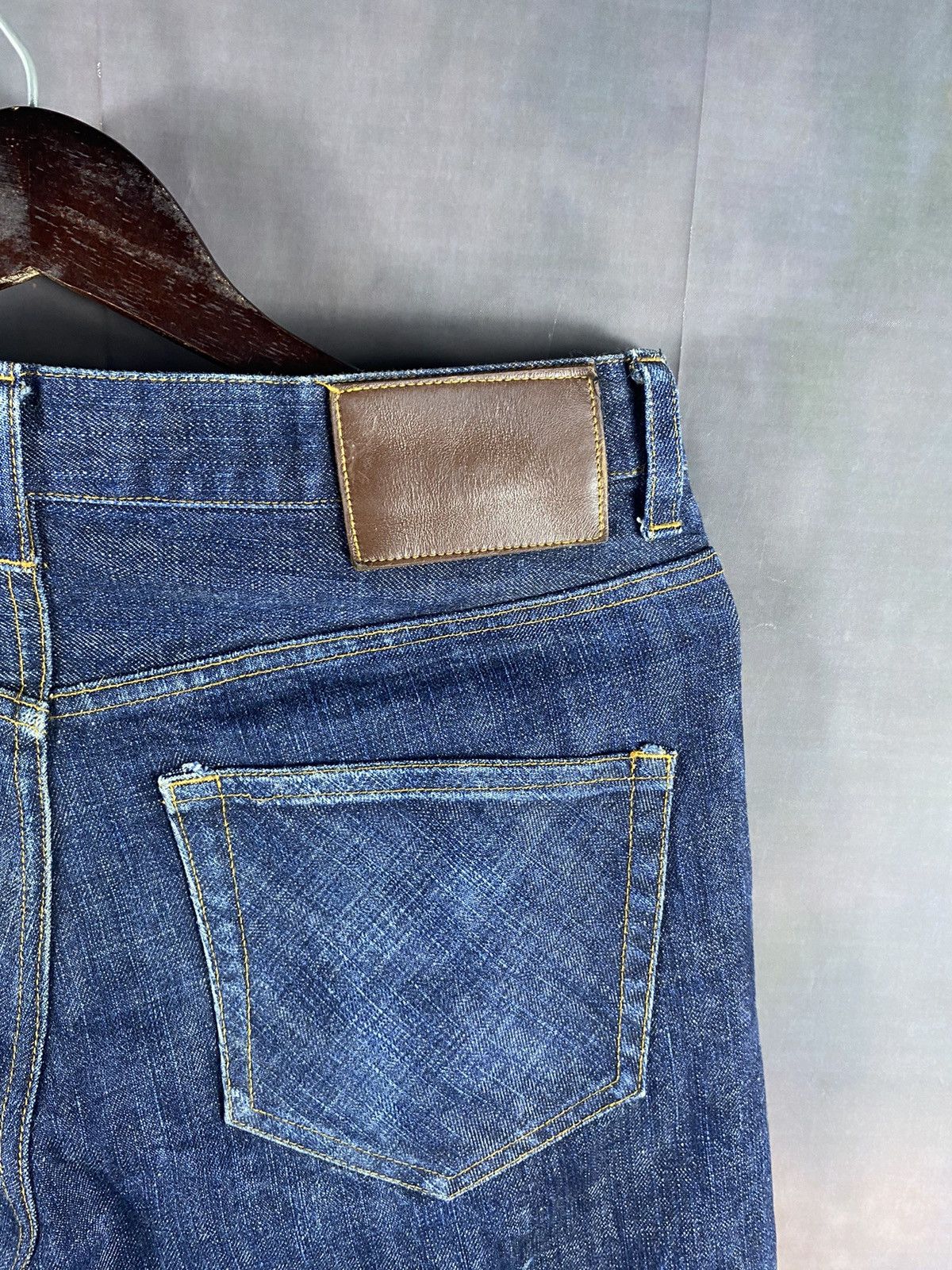 45rpm × Japanese Brand × Vintage Vintage 45RPM Japanese Native Navajo Pocket Denim Jeans Size US 31 - 7 Thumbnail