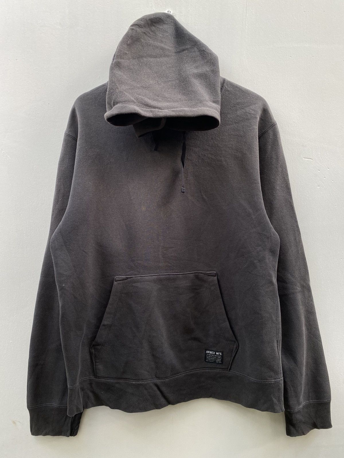 Avirex Vintage Avirex logo Star Faded hoodies Size US XL / EU 56 / 4 - 2 Thumbnail
