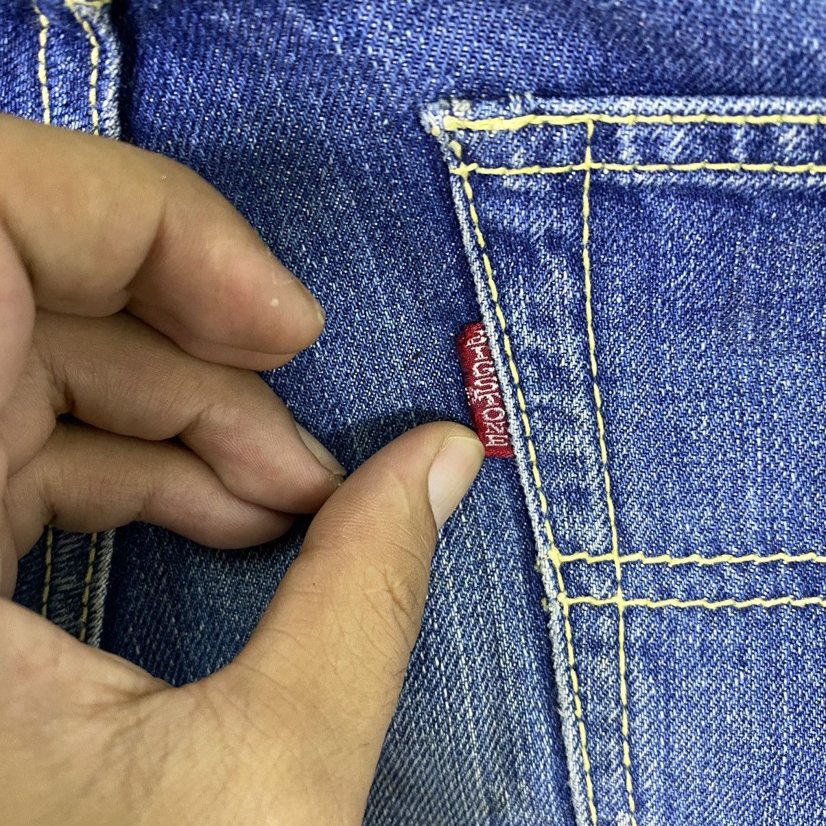 Jean × Vintage Selvedge🔥 Vintage Big Stone Half Selvedge Denim Pants Size US 29 - 11 Thumbnail