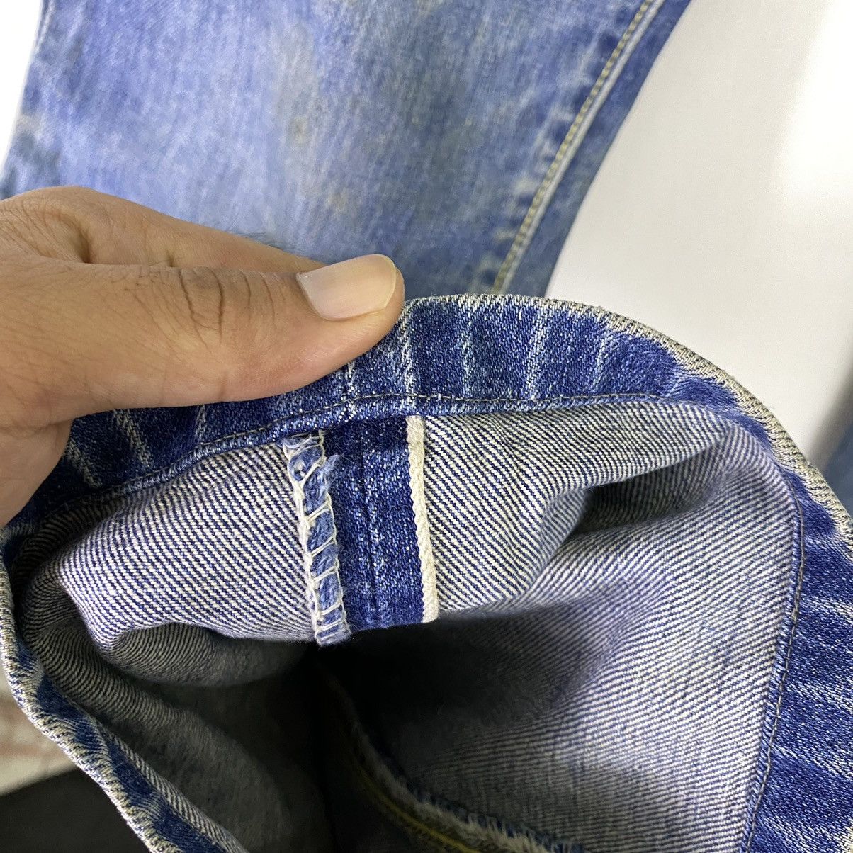 Jean × Vintage Selvedge🔥 Vintage Big Stone Half Selvedge Denim Pants Size US 29 - 8 Thumbnail