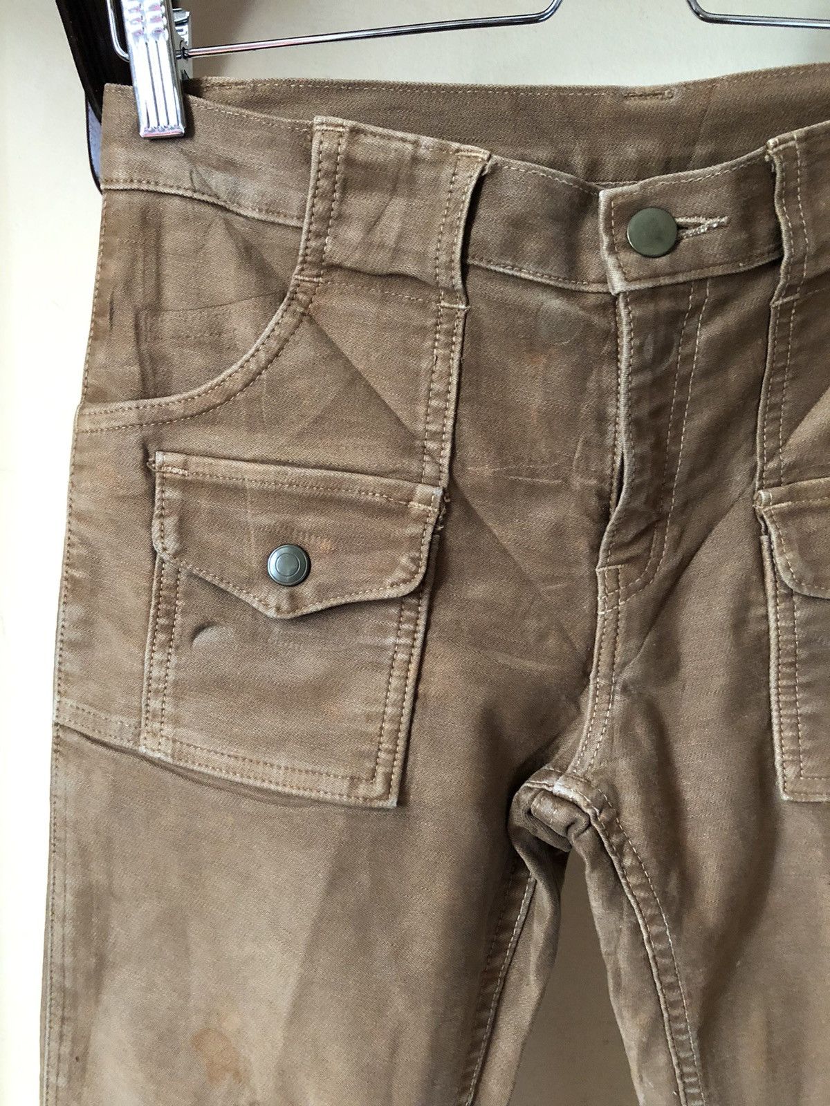 Japanese Brand × Johnbull Dungarees by John Bull Flare Bush Pants Size US 29 - 21 Thumbnail