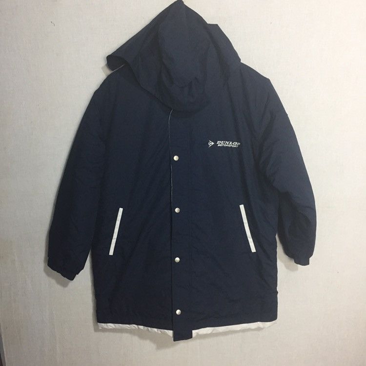 Dunlop Puffer jacket Dunlop Motorsport with hoodie Size US L / EU 52-54 / 3 - 1 Thumbnail