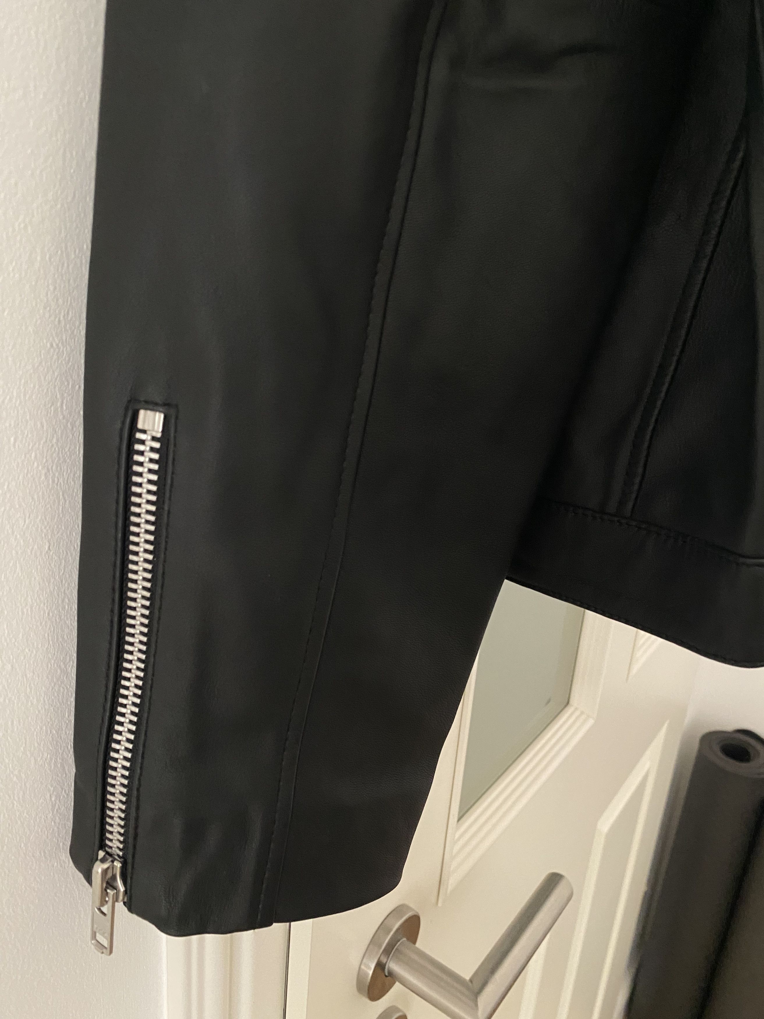 Samsoe Samsoe Spike Biker Leather Jacket 7248 XXL Size US XL / EU 56 / 4 - 13 Thumbnail