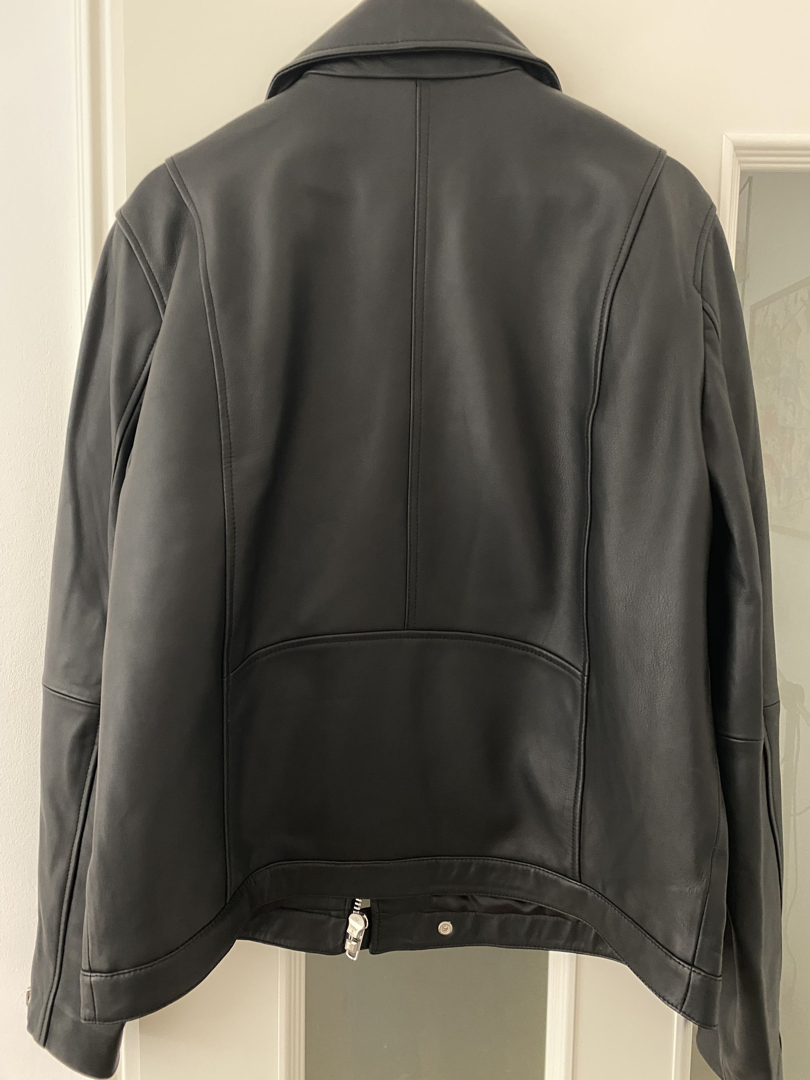 Samsoe Samsoe Spike Biker Leather Jacket 7248 XXL Size US XL / EU 56 / 4 - 4 Thumbnail