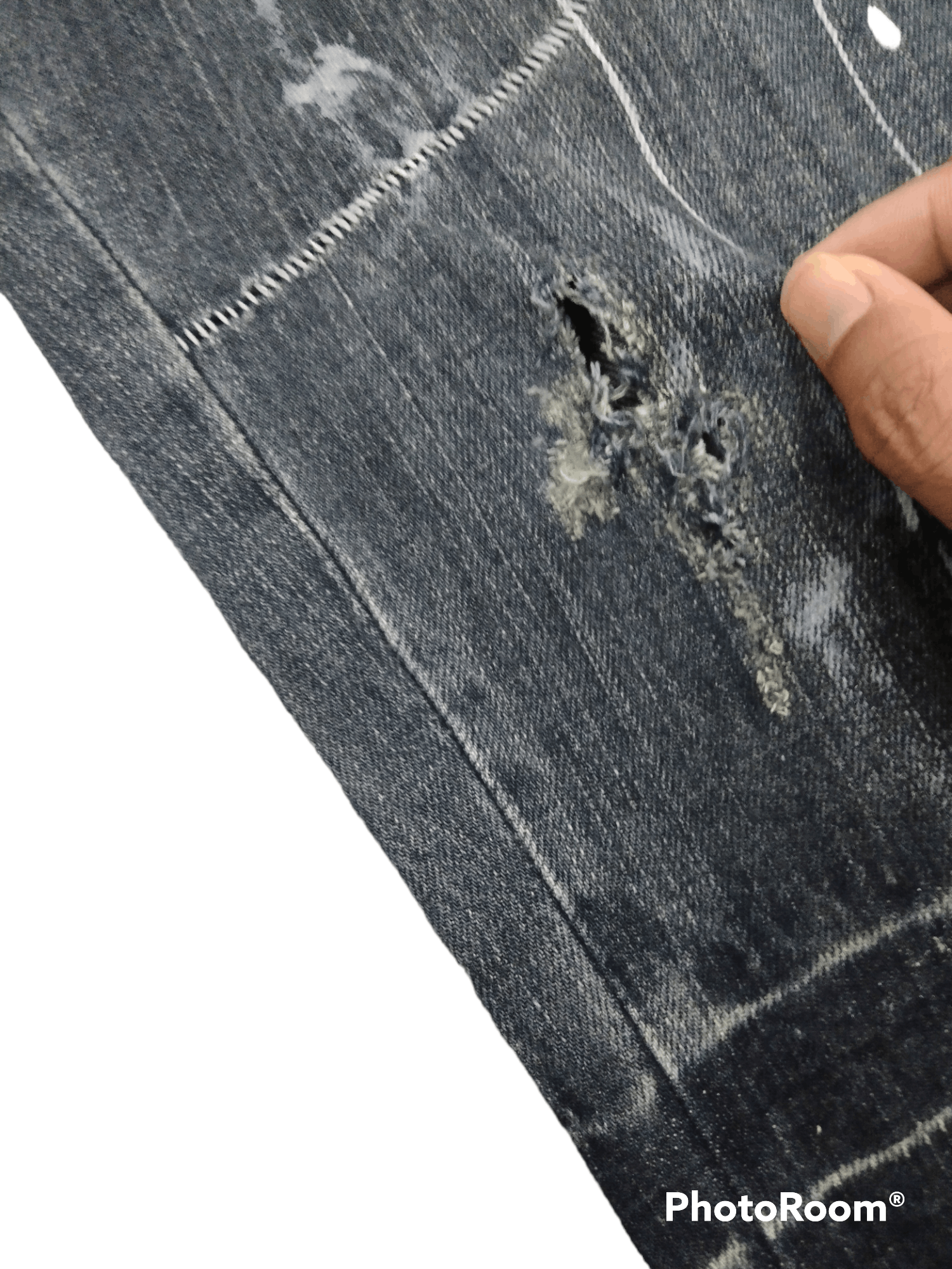 Japanese Brand FLARE LOW RISE🔥SUPER SICK ROOT THREE DENIM PANTS Size US 33 - 6 Thumbnail