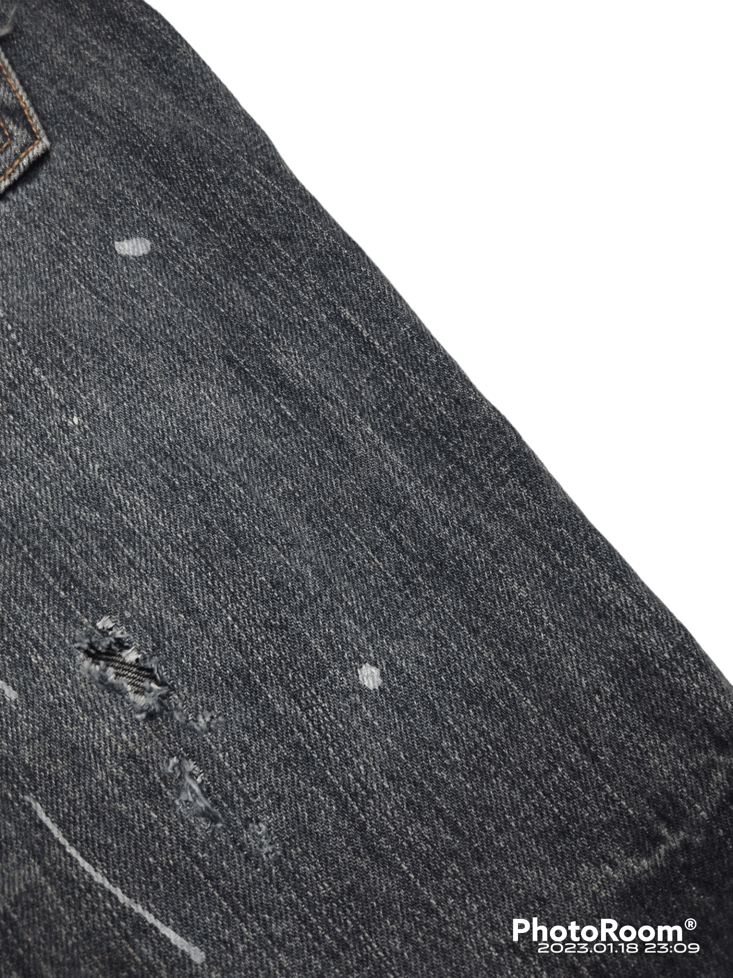 Japanese Brand FLARE LOW RISE🔥SUPER SICK ROOT THREE DENIM PANTS Size US 33 - 7 Thumbnail