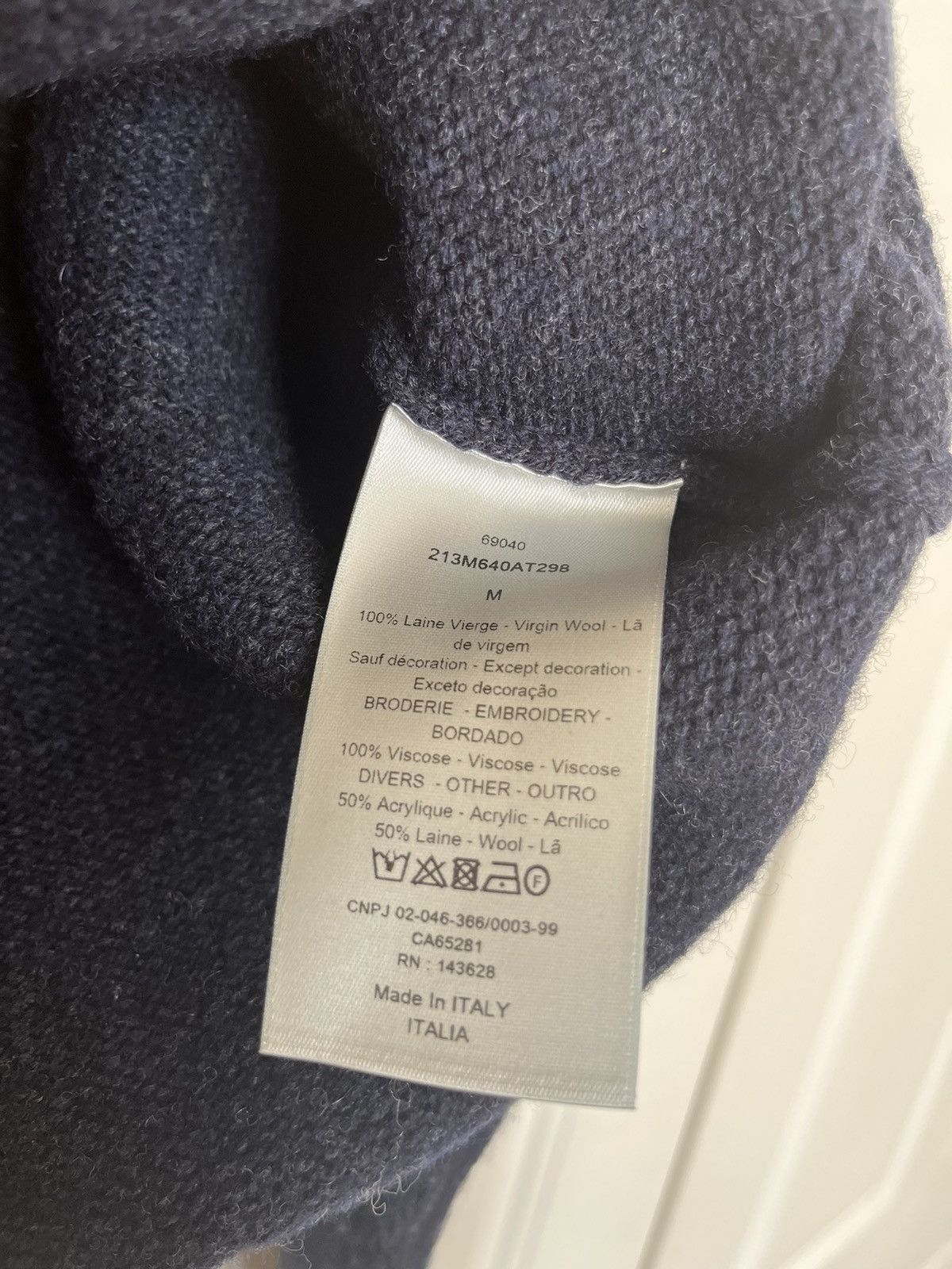 Dior CHRISTIAN DIOR ATELIER' SWEATER Size US M / EU 48-50 / 2 - 9 Thumbnail