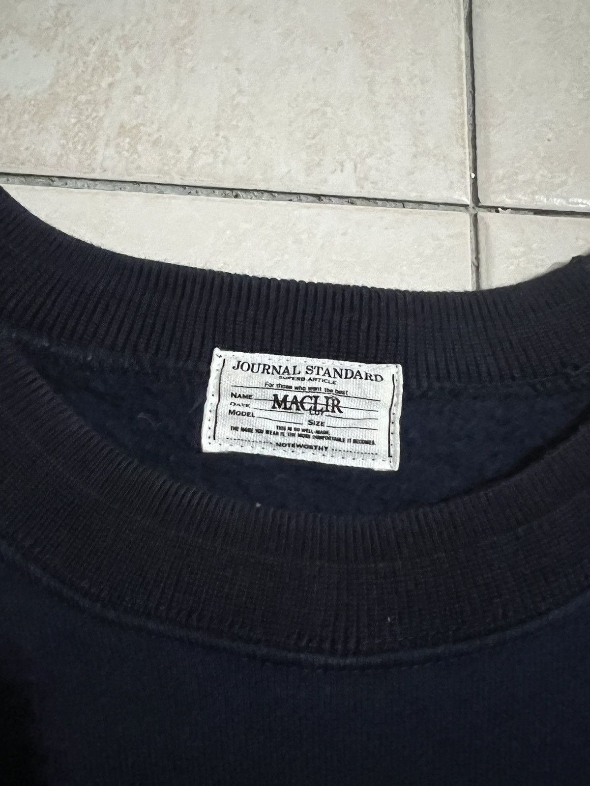 Japanese Brand × Journal Standard Journal Standard 'BOAT' Sweatshirt Size US M / EU 48-50 / 2 - 3 Thumbnail