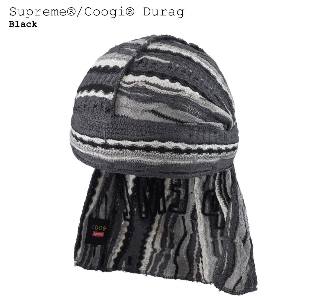 Supreme Supreme Coogi Durag SS23 Black | Grailed