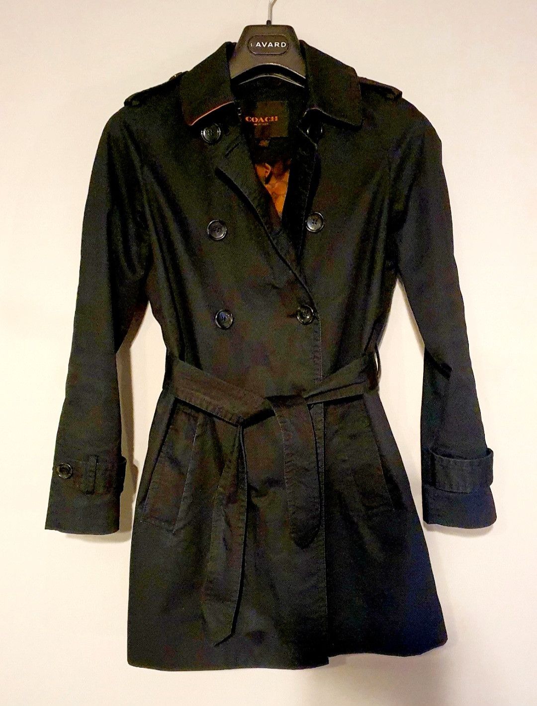 COACH TRENCH COAT S/M ike new !
