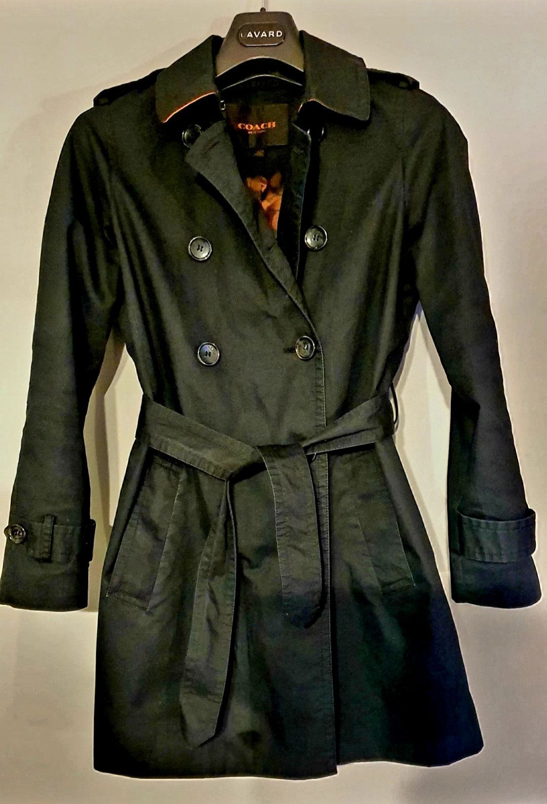 COACH TRENCH COAT S/M ike new !