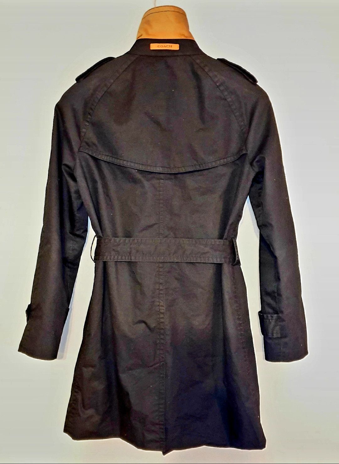 COACH TRENCH COAT S/M ike new !