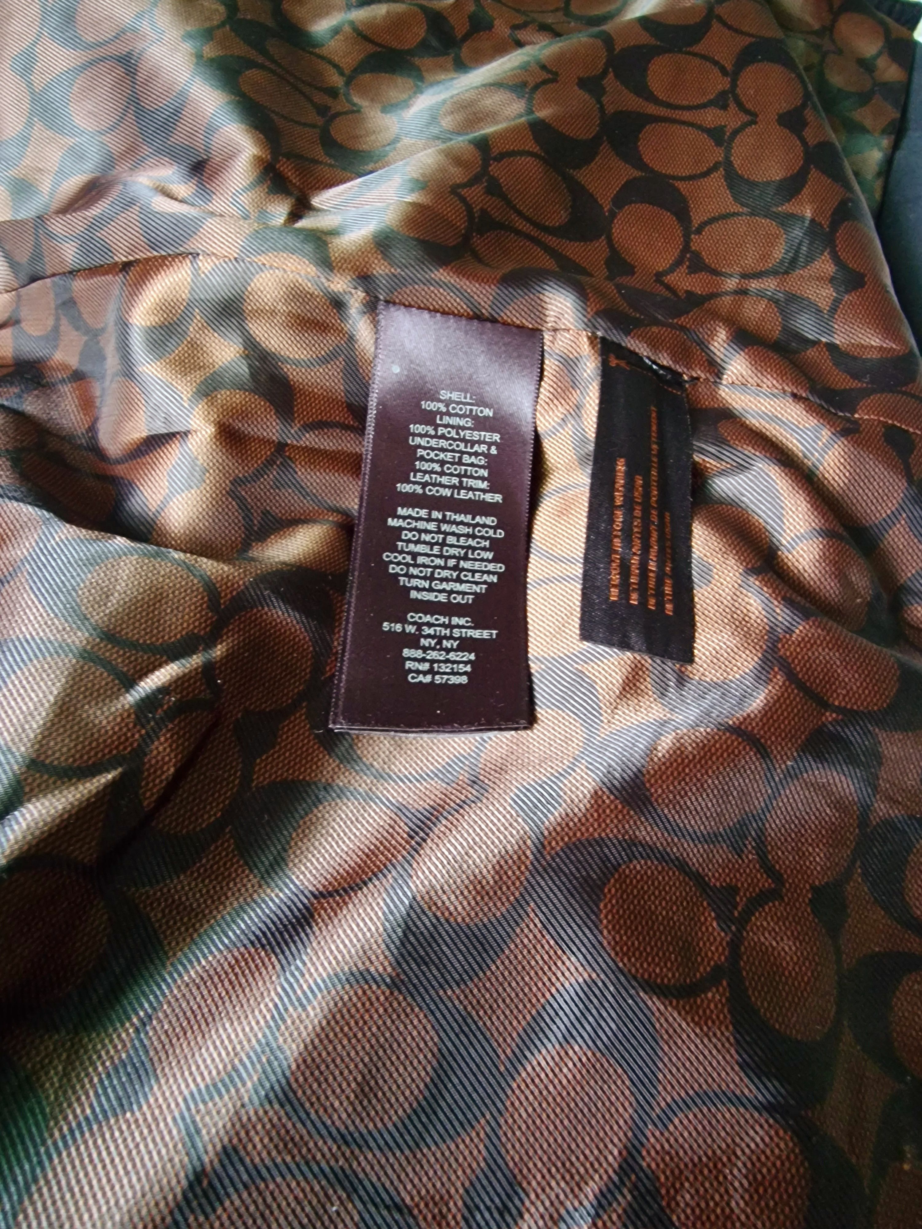 COACH TRENCH COAT S/M ike new !