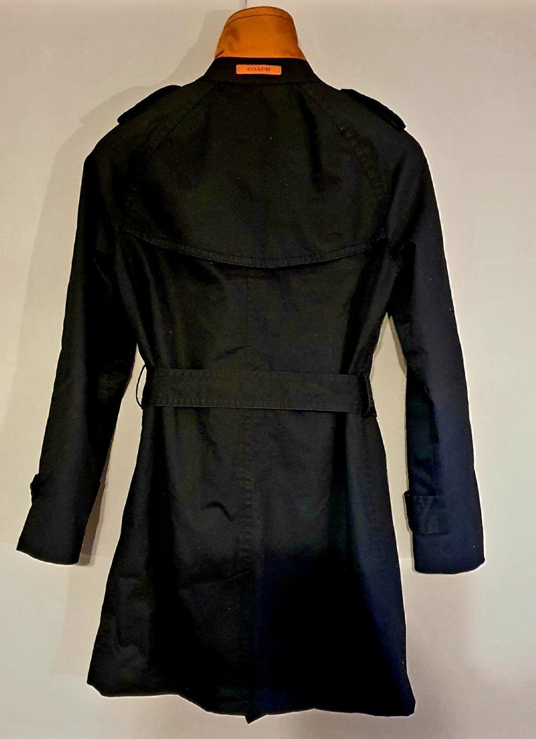 COACH TRENCH COAT S/M ike new !