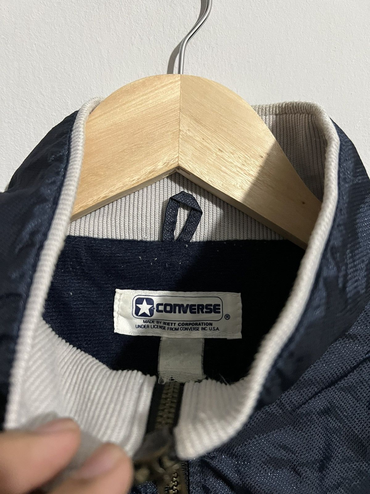 Converse × Vintage Vintage 90's Converse Jacket Size US L / EU 52-54 / 3 - 4 Thumbnail