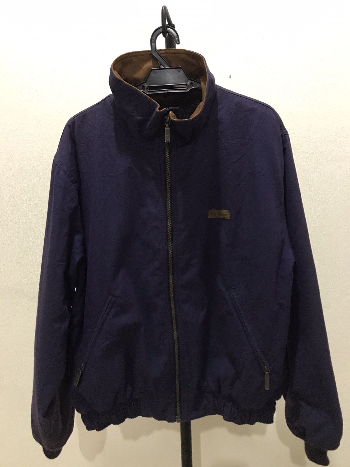 💥LAST DROP💥 L.L.Bean Bomber Jacket Wool Lining Made in USA