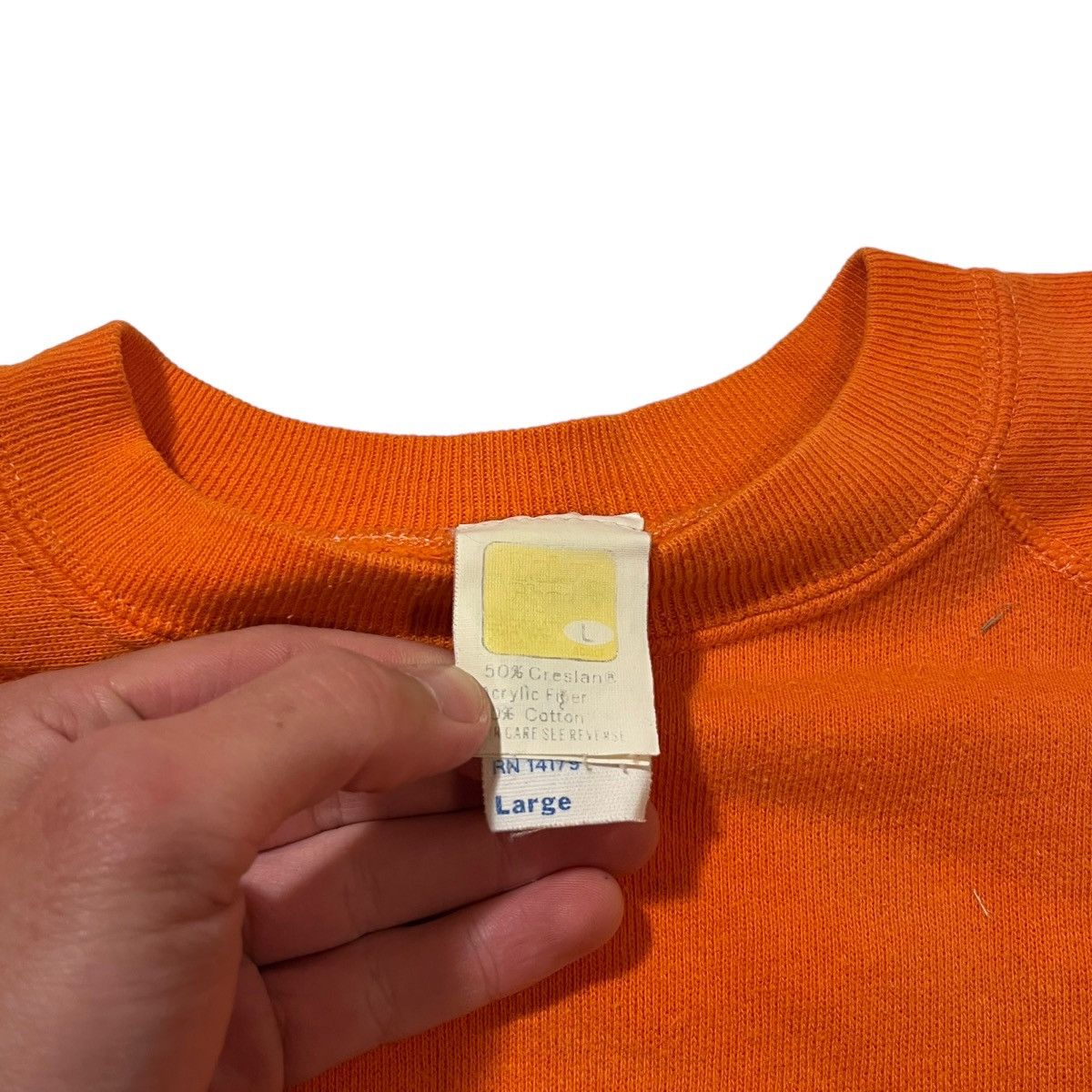 NCAA 70s University of Tennessee Flock Print Sweatshirt Size US M / EU 48-50 / 2 - 3 Thumbnail