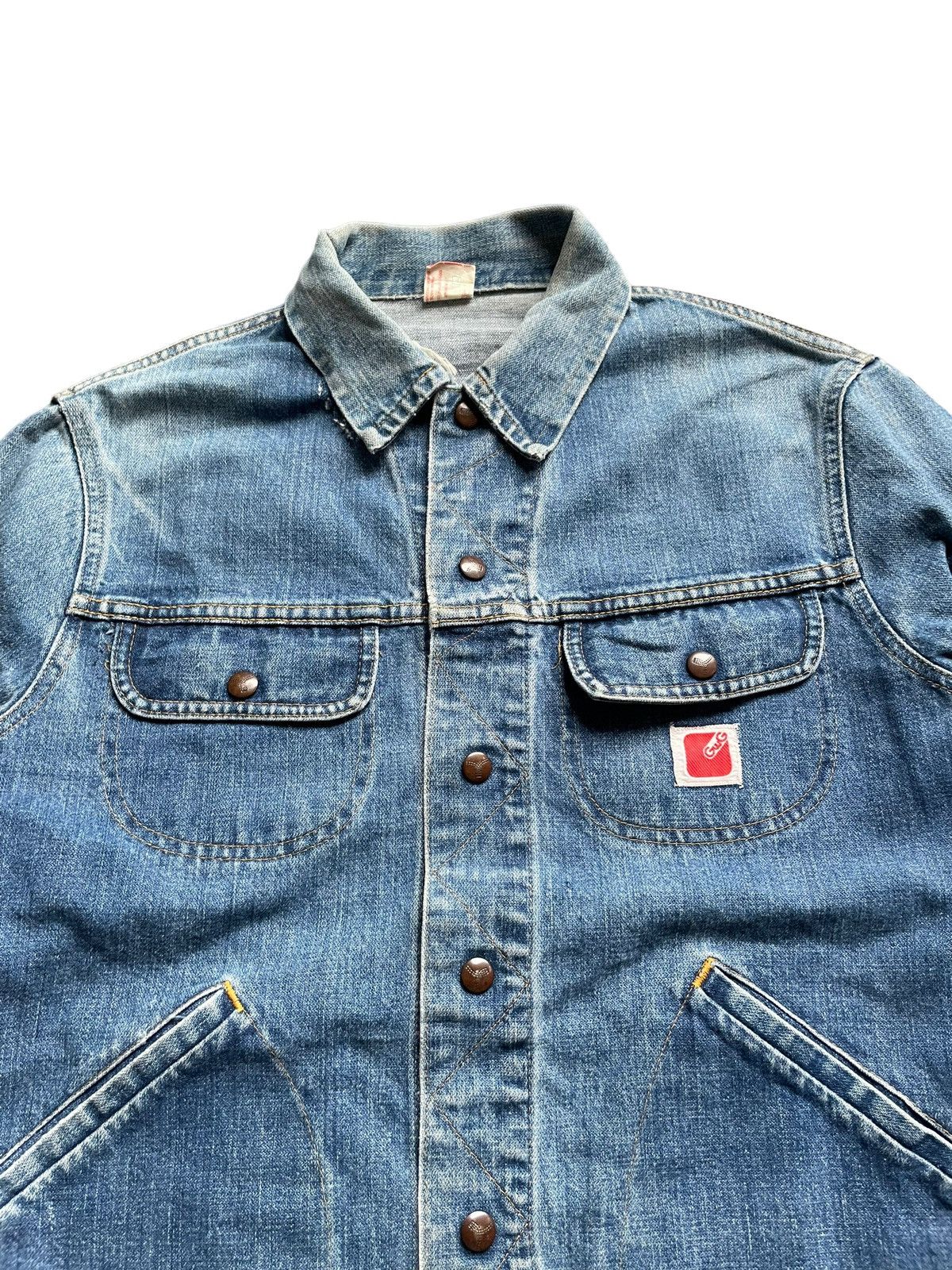 Vintage Vintage 60’s GWG Denim Jacket Size US M / EU 48-50 / 2 - 3 Thumbnail