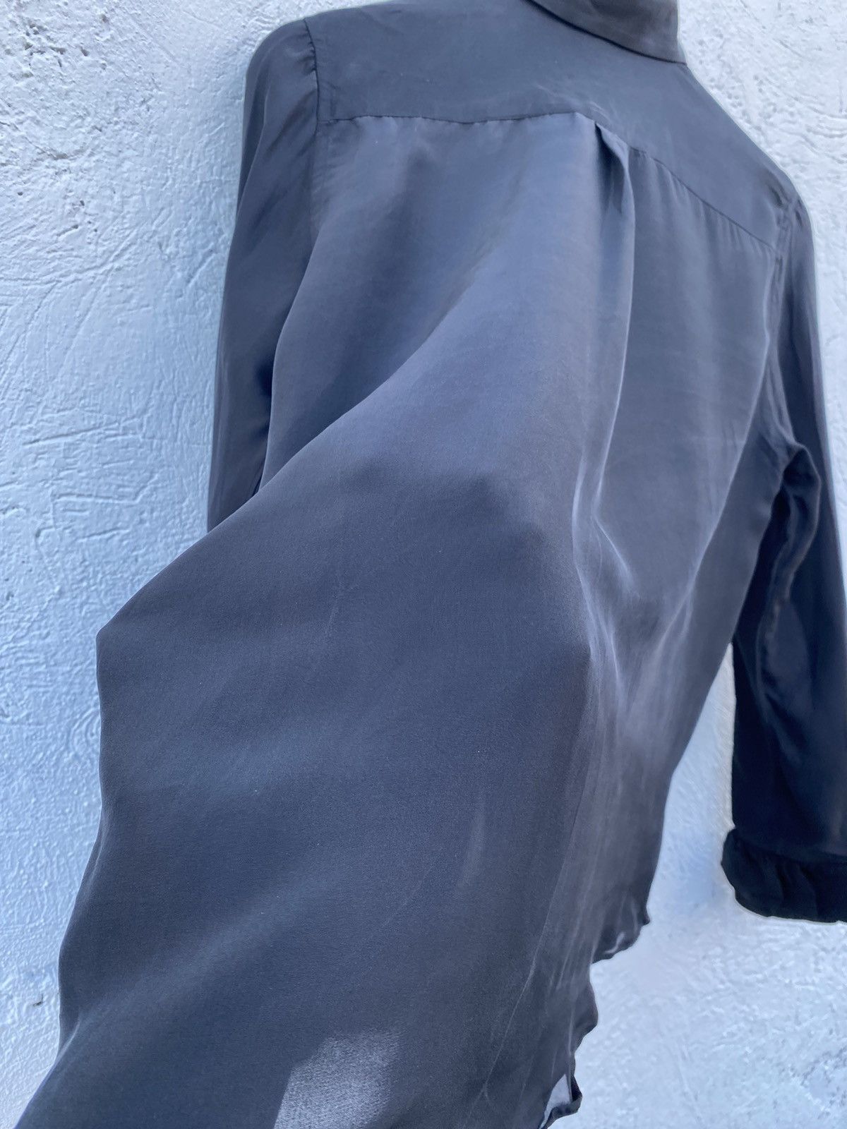 Comme des Garcons Silk Button Up Shirt Size M / US 6-8 / IT 42-44 - 5 Thumbnail