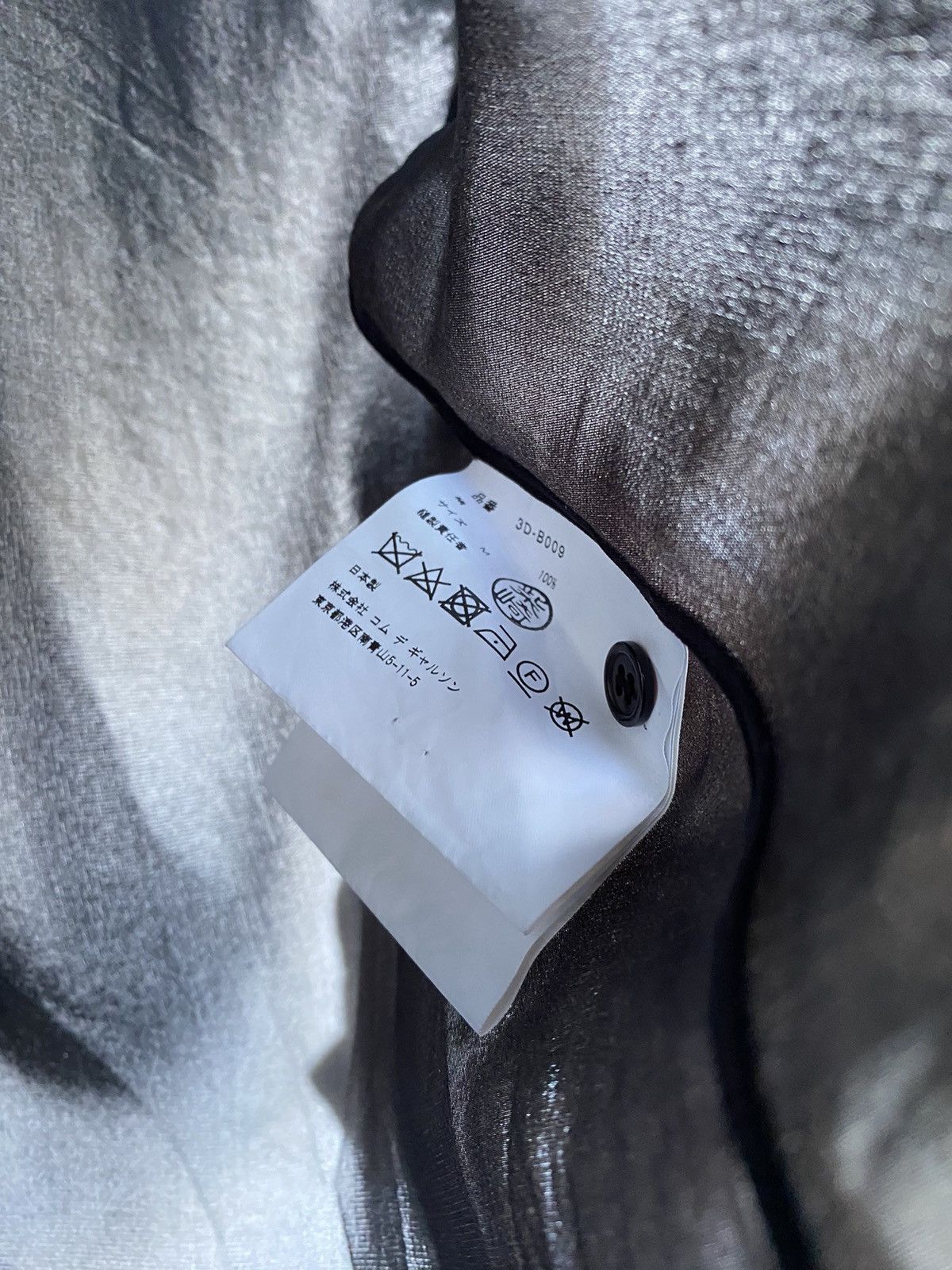 Comme des Garcons Silk Button Up Shirt Size M / US 6-8 / IT 42-44 - 8 Thumbnail