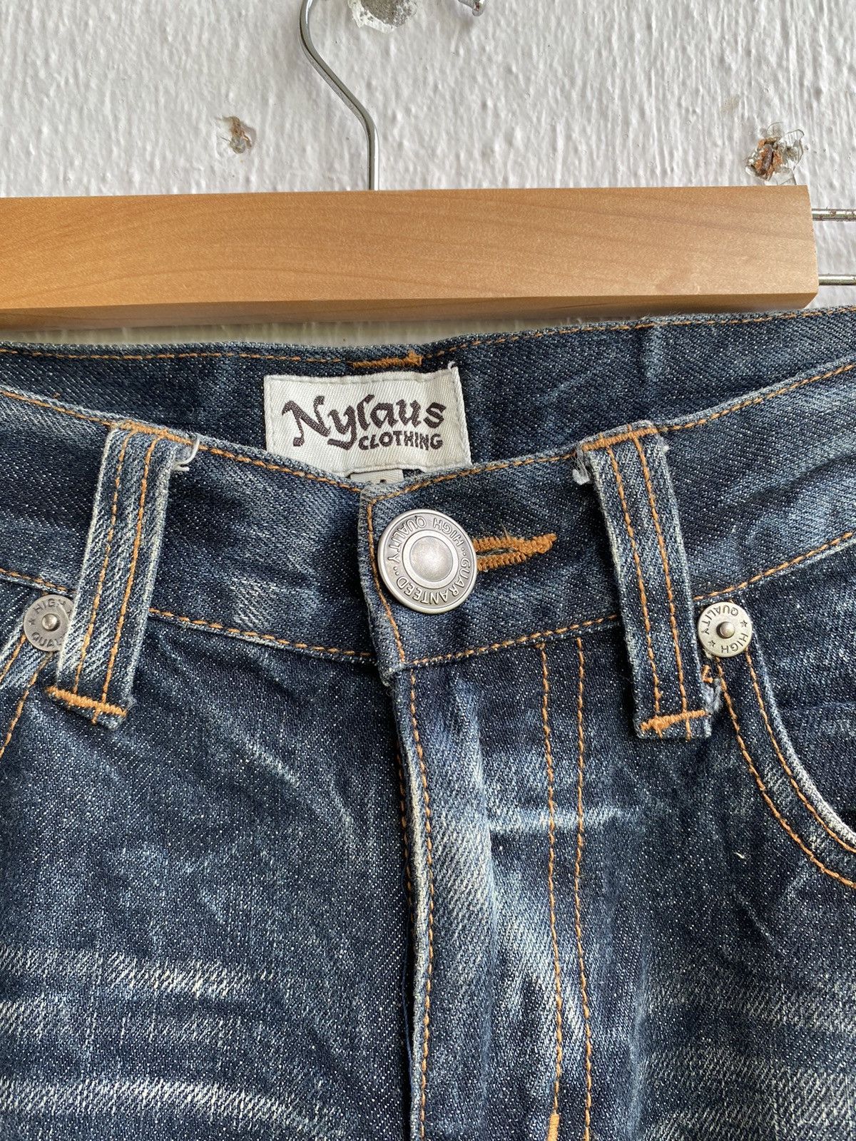 Japanese Brand Japanese Brand Distressed Nylaus Clothing Jeans Size 32" / US 10 / IT 46 - 4 Thumbnail