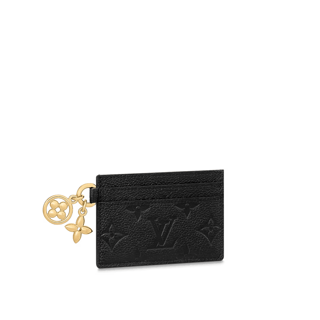 エレガント♡上品【LOUIS VUITTON】Tarjetero LV Charms LV Charms Card Holder Monogram Empreinte Leather - Women