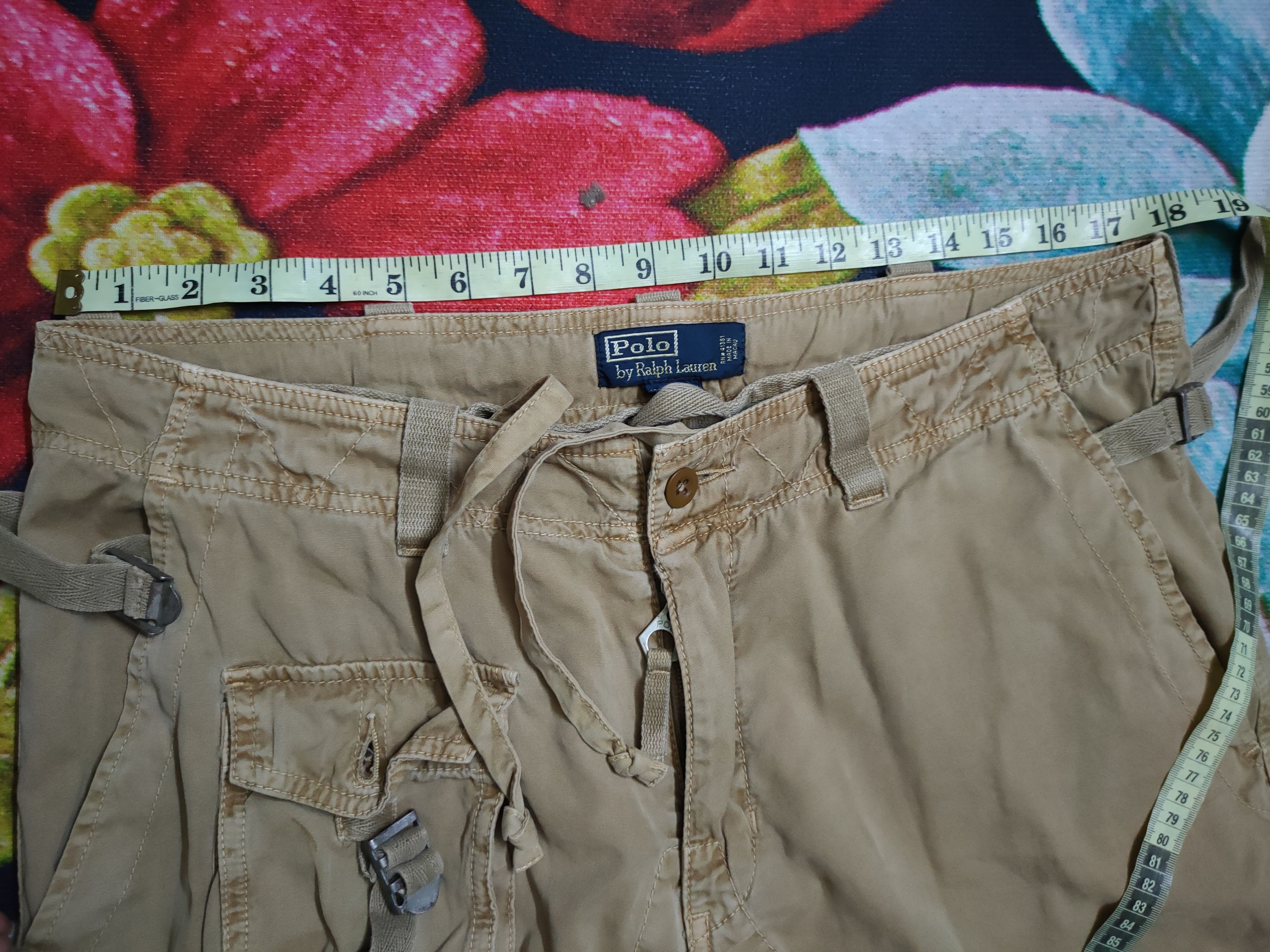 Ralph Lauren Ralph Lauren polo parachute iconic cargo pants #S1243DLL Size US 35 - 20 Thumbnail