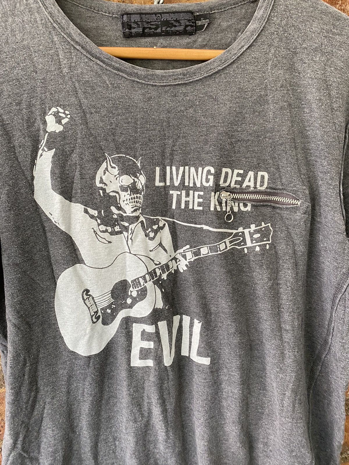 Japanese Brand × Montage × Yasuyuki Ishii Vtg Montage Japan Living dead the king EVIL Size US M / EU 48-50 / 2 - 6 Thumbnail