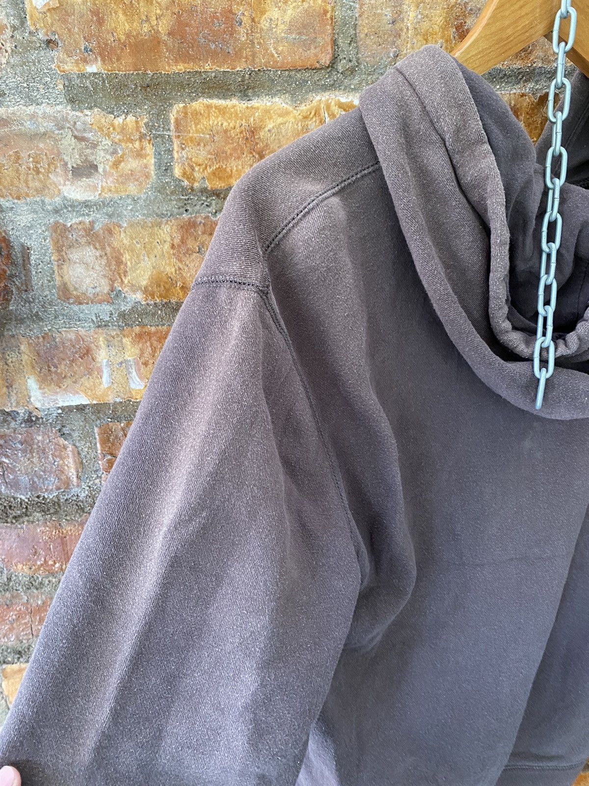 Gap × Kanye West × Vintage Vtg Y2K GAP brown zipper hoodie embroidered travis scott Size US M / EU 48-50 / 2 - 10 Thumbnail