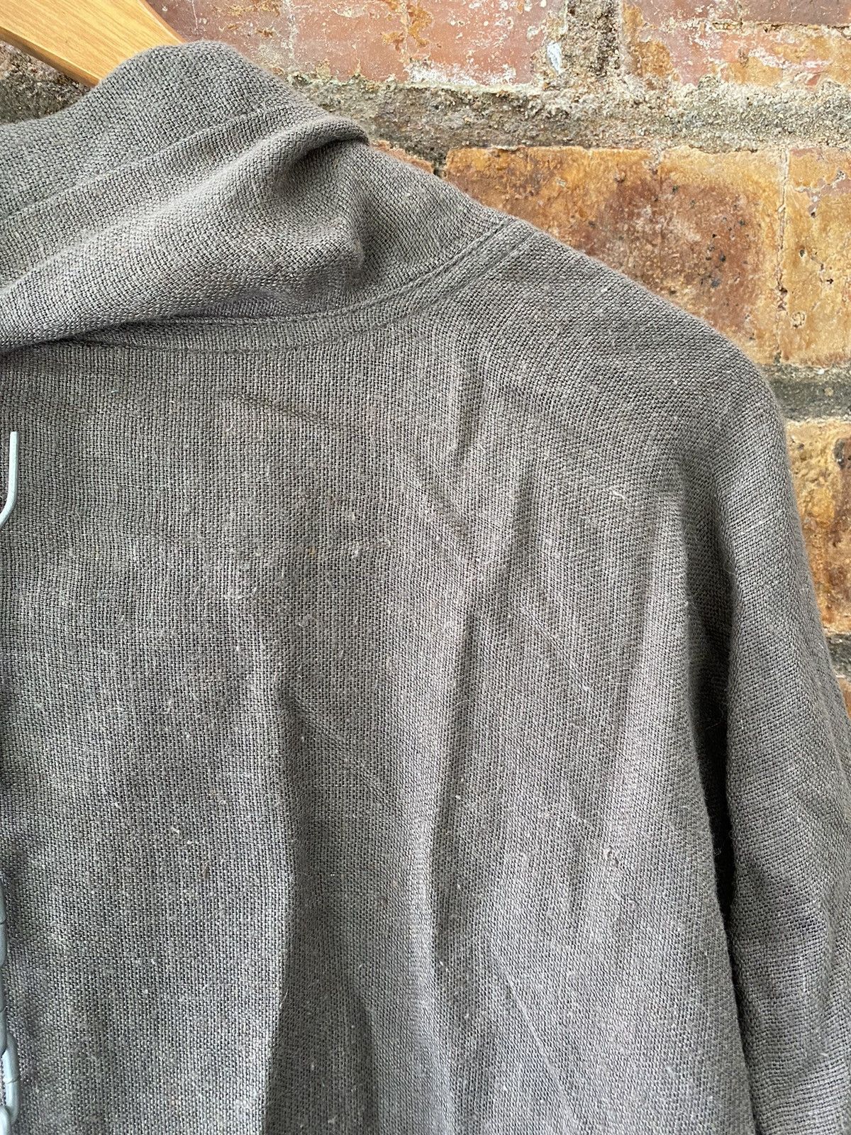 Issey Miyake 80s ISSEY MIYAKE linen rayon wide collar Size US M / EU 48-50 / 2 - 12 Thumbnail