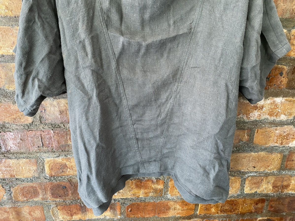 Issey Miyake 80s ISSEY MIYAKE linen rayon wide collar Size US M / EU 48-50 / 2 - 5 Thumbnail