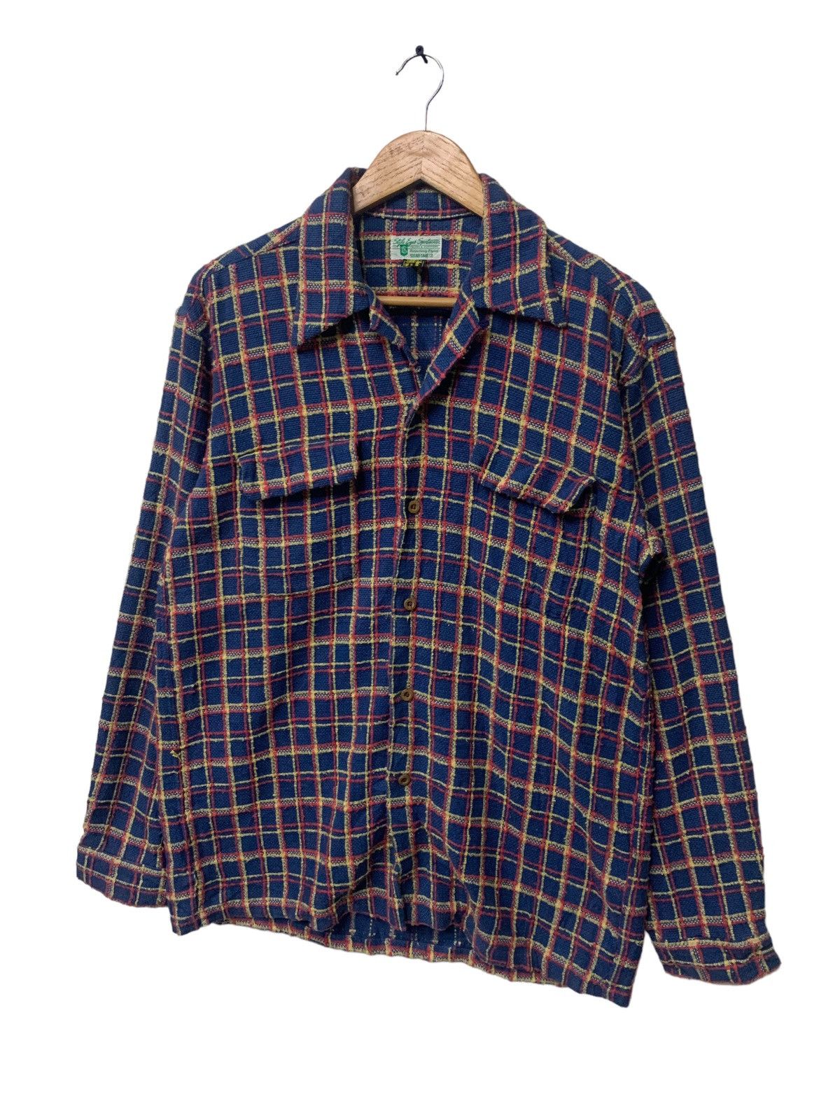 Sugar Cane Vintage Sugar Cane Double Pocket Wool Plaid Jacket Size US M / EU 48-50 / 2 - 3 Thumbnail