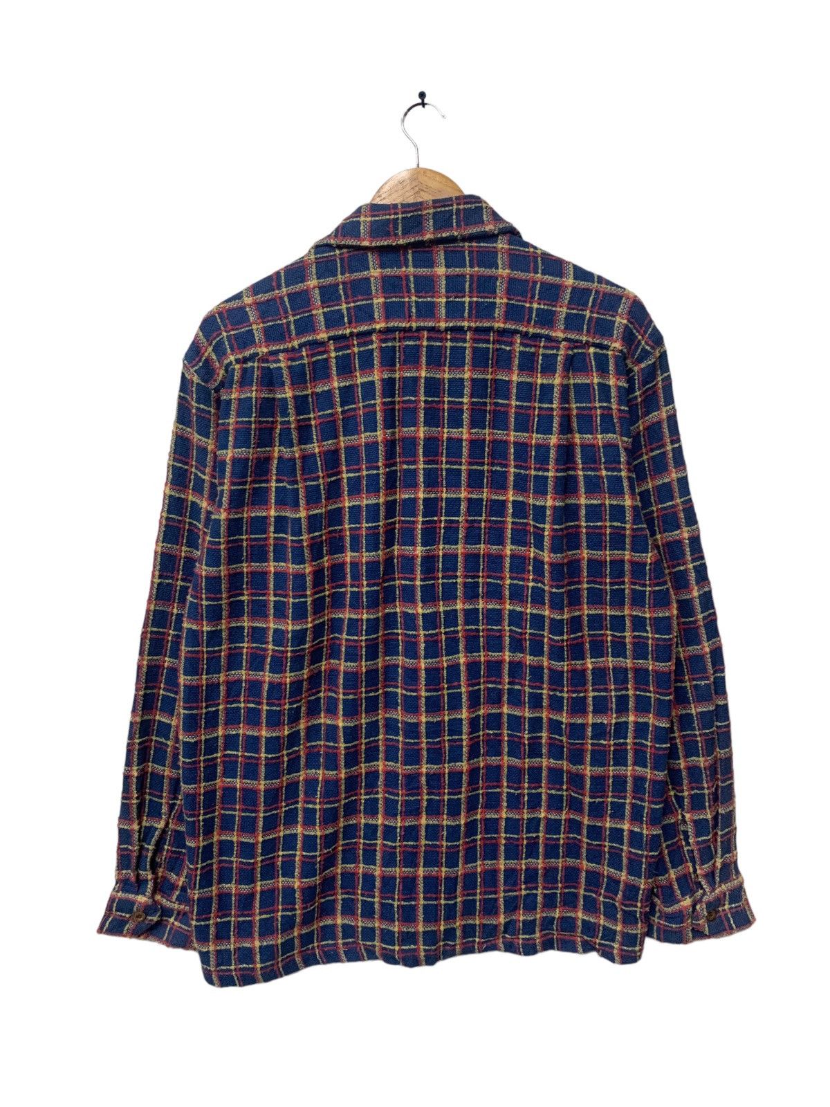 Sugar Cane Vintage Sugar Cane Double Pocket Wool Plaid Jacket Size US M / EU 48-50 / 2 - 2 Thumbnail