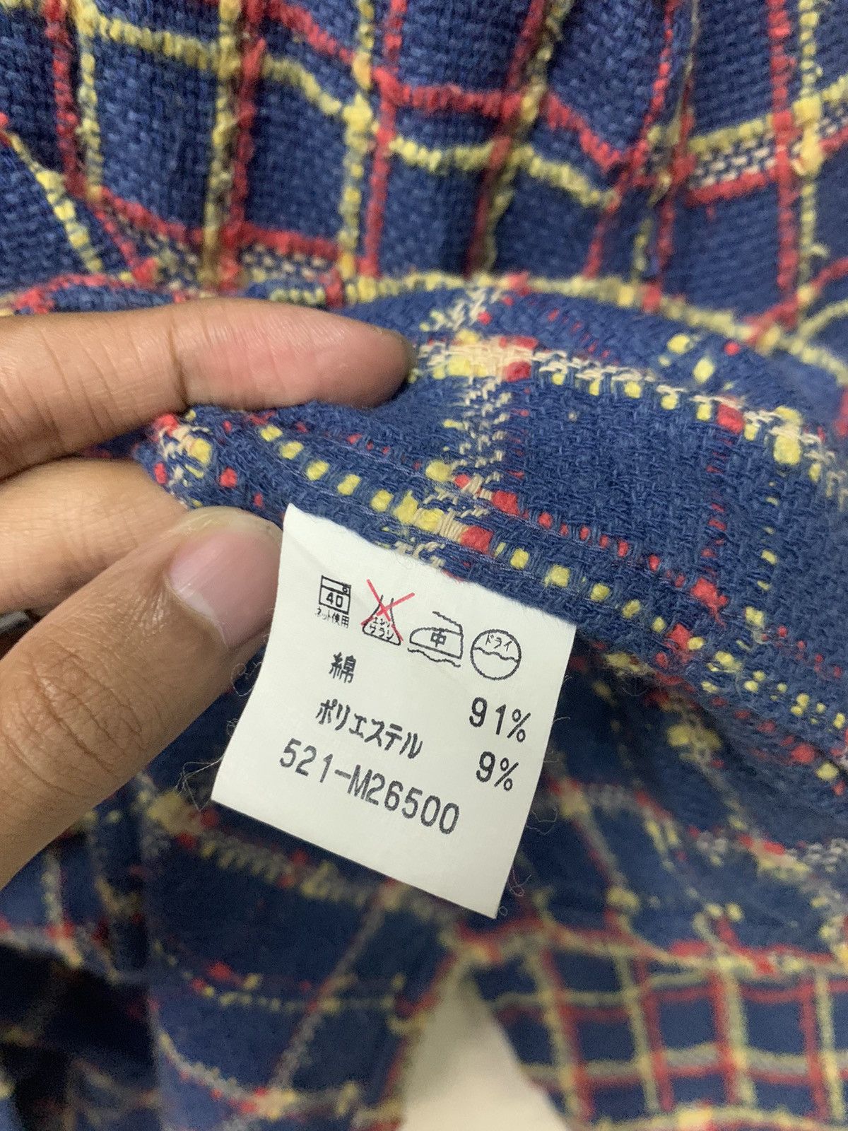 Sugar Cane Vintage Sugar Cane Double Pocket Wool Plaid Jacket Size US M / EU 48-50 / 2 - 10 Thumbnail