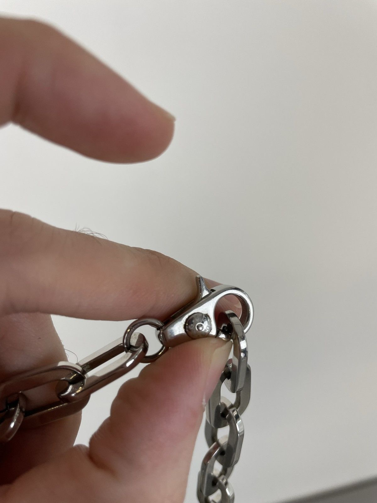 Dolce & Gabbana Silver chain blade choker cross bracelet necklace pendant Size ONE SIZE - 10 Thumbnail