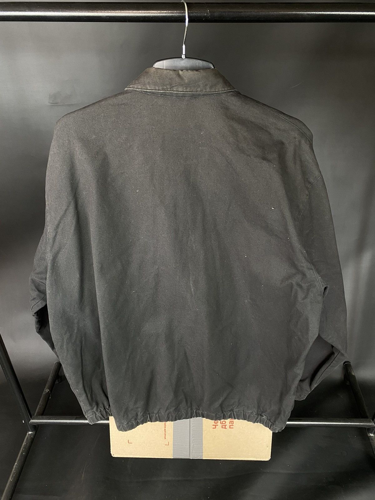 Polo Ralph Lauren × Vintage VTG Polo Ralph Lauren Full Zip Black Denim Jacket Size US L / EU 52-54 / 3 - 5 Thumbnail