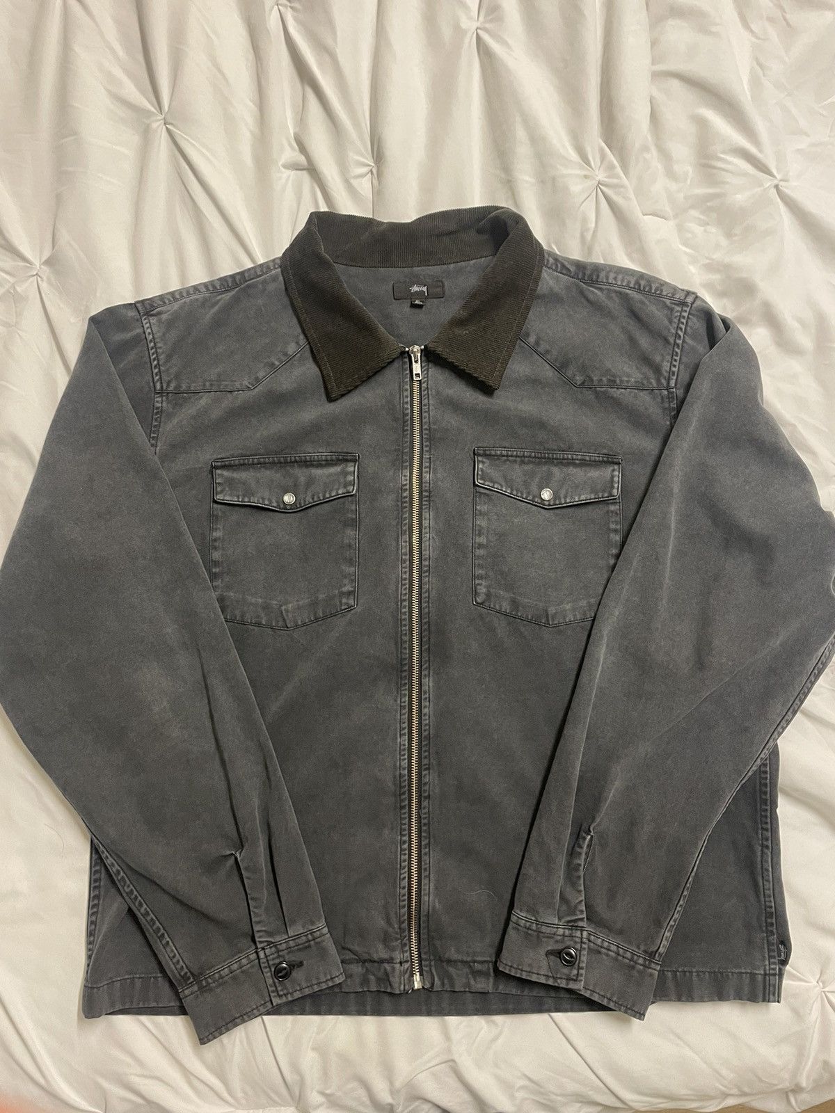 Stussy Stussy Washed Canvas Work Shirt | Grailed