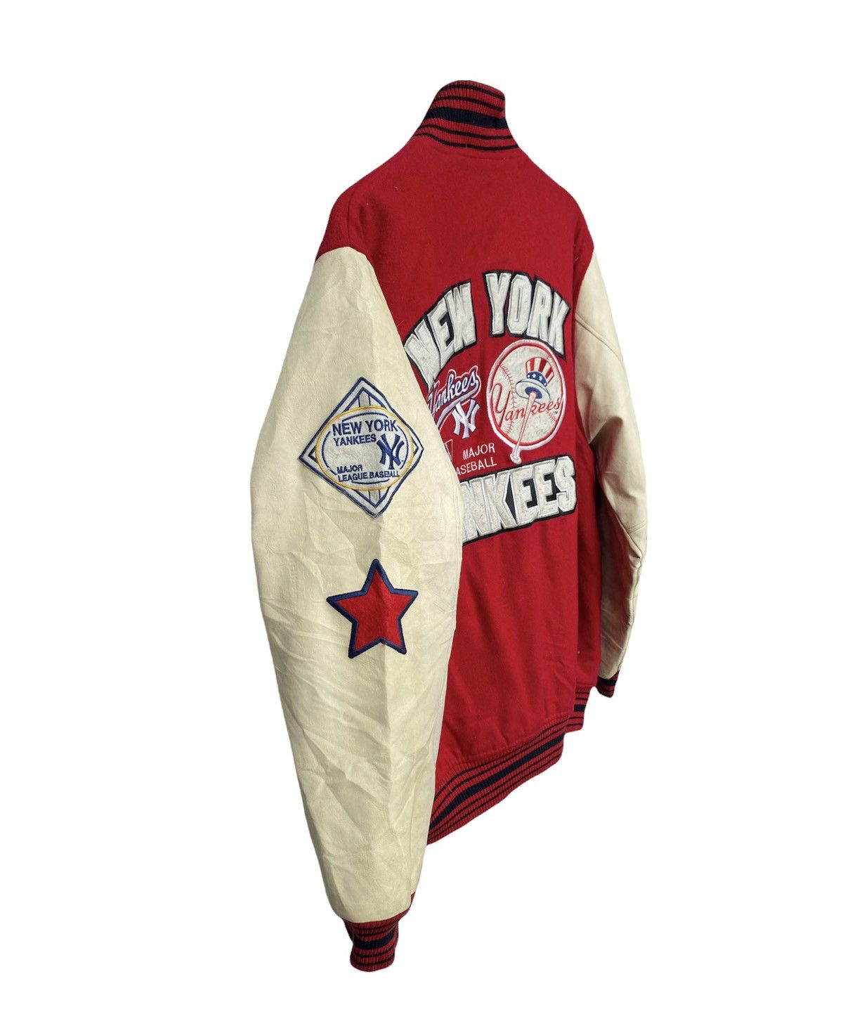 New York Yankees NEW YORK YANKEES VARSITY JACKET Size US L / EU 52-54 / 3 - 3 Thumbnail
